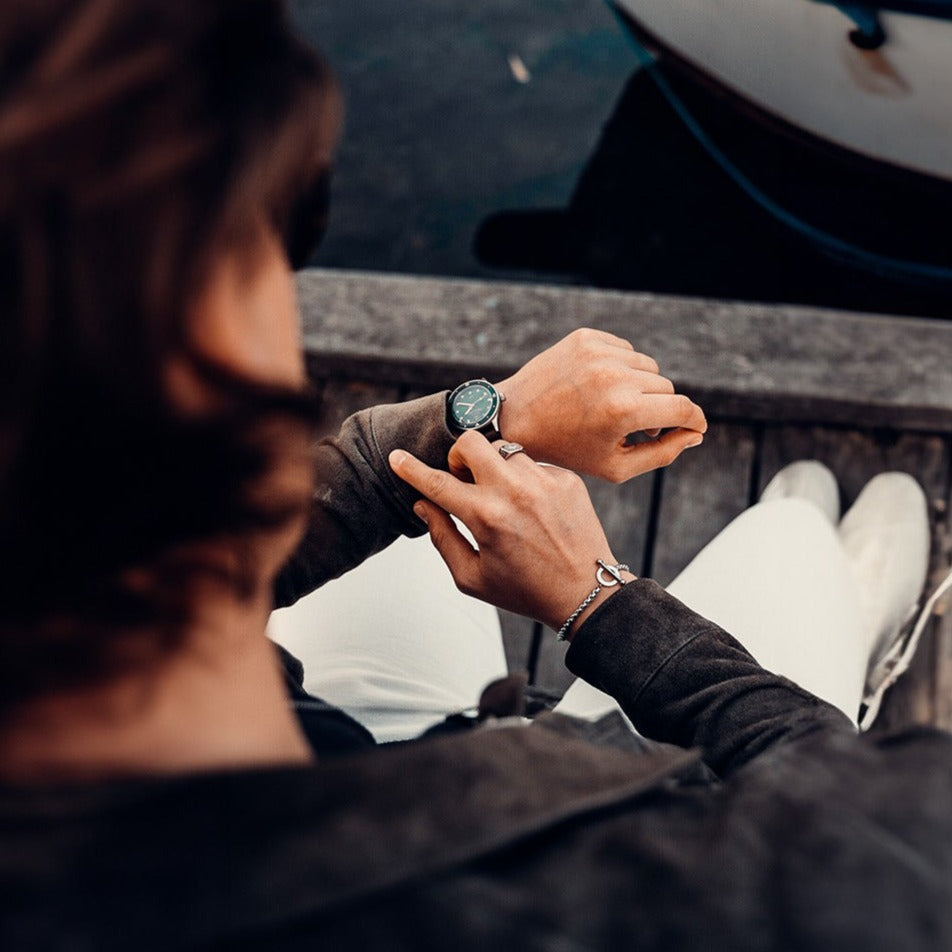 Ragnar bracelet - Silver-toned