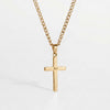 Kors halsband - Guldton