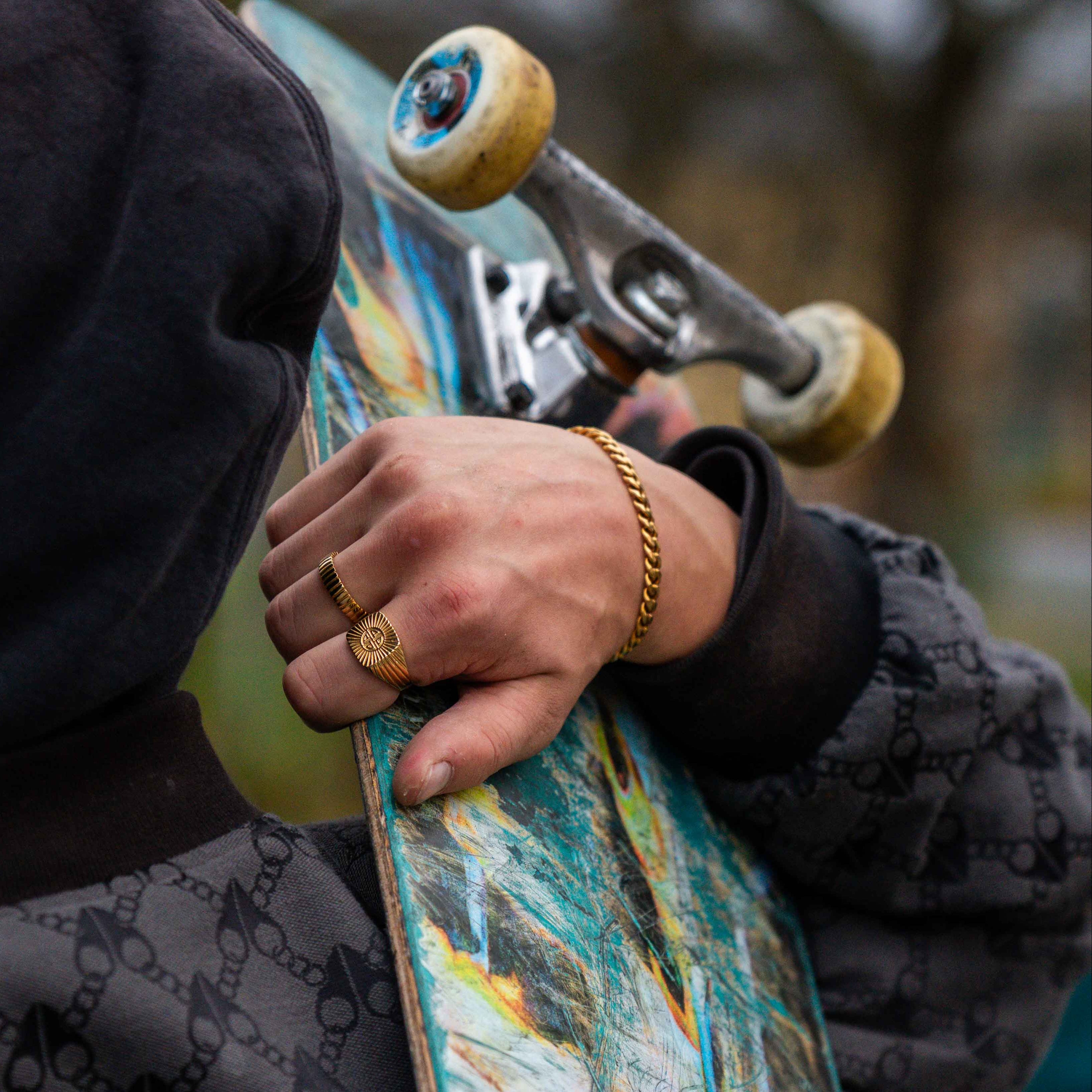 Sequence armband - Guldton