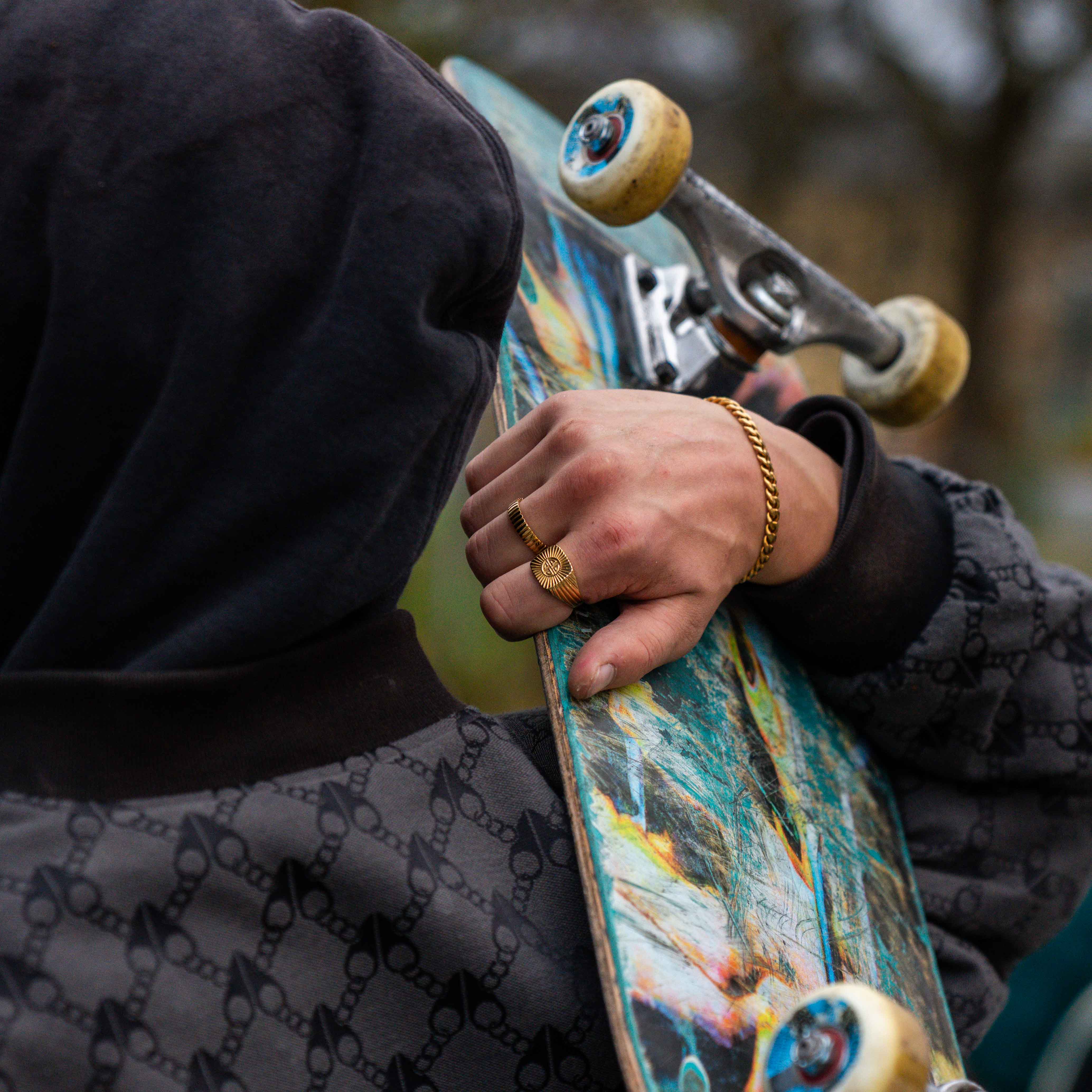 Knot Signature - Ring i guldton