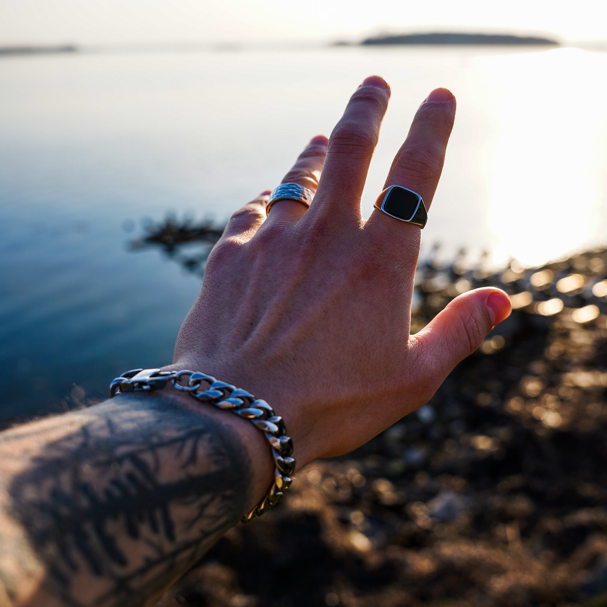 Sequence bracelet - Silver-toned