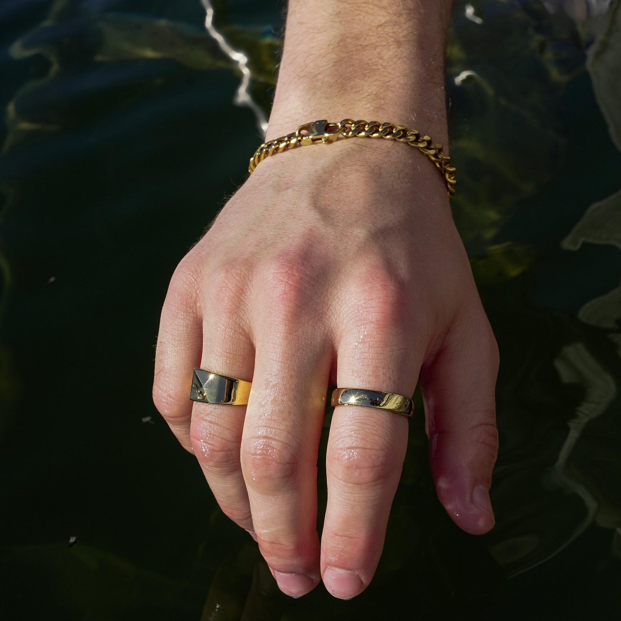 Kant Signature ring - Guldtonet