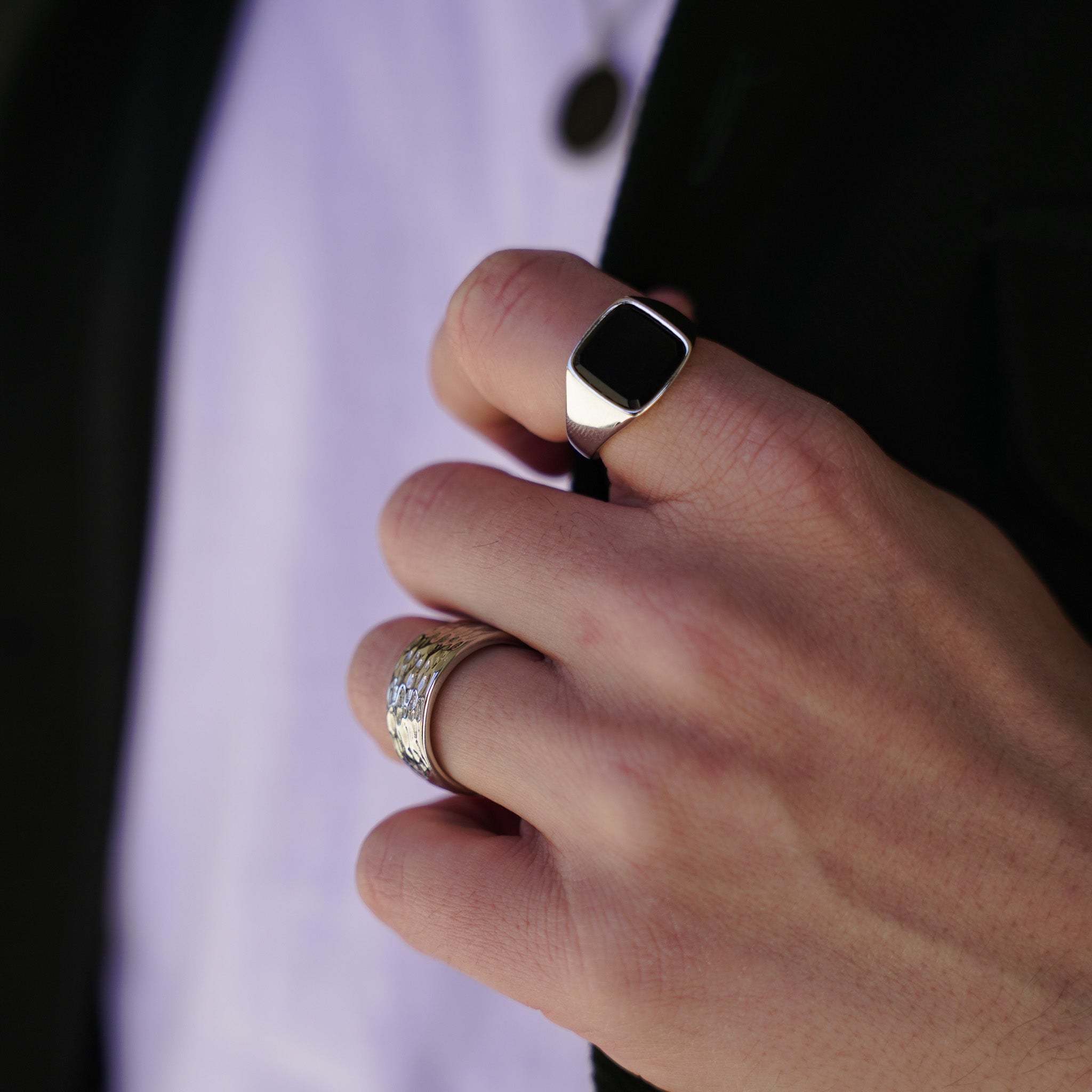 Black Onyx Signature - Silverton ring