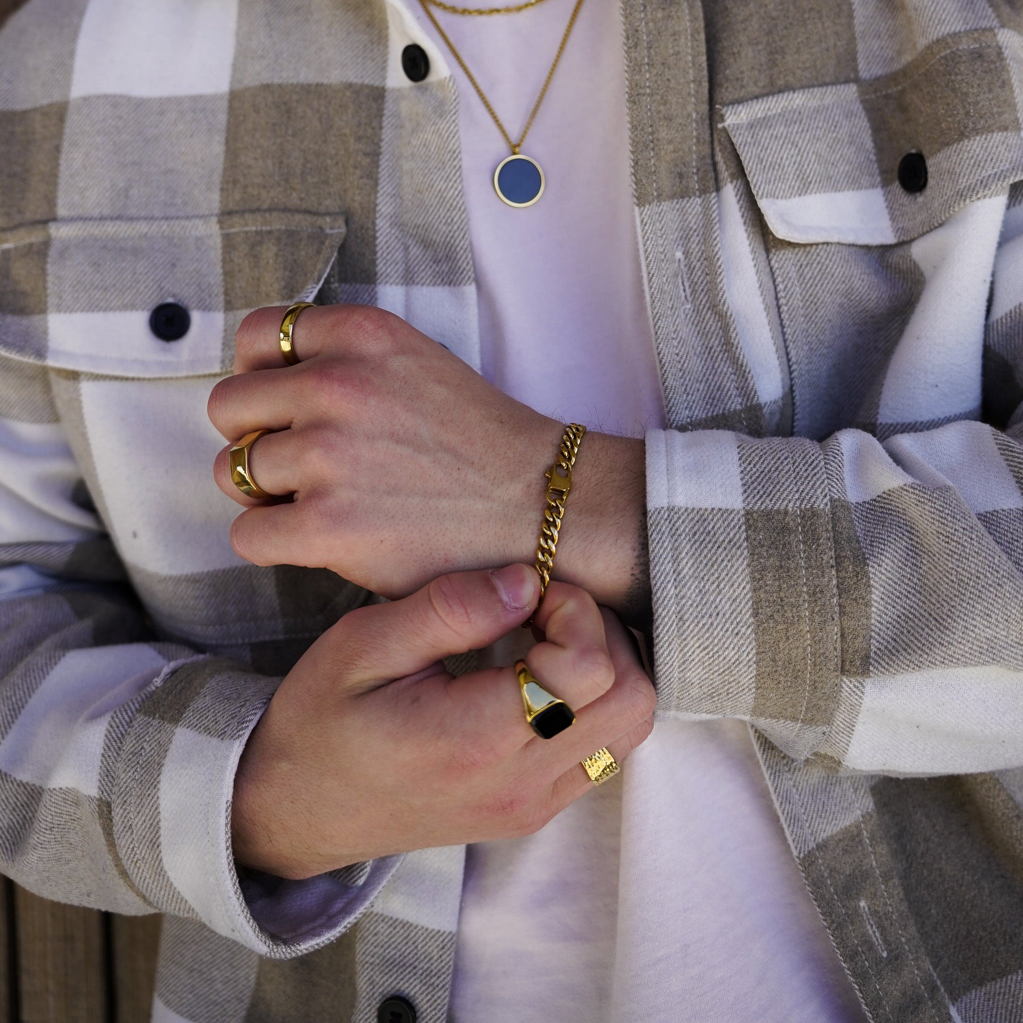 Black Onyx & Hammered Bundle - Guldton