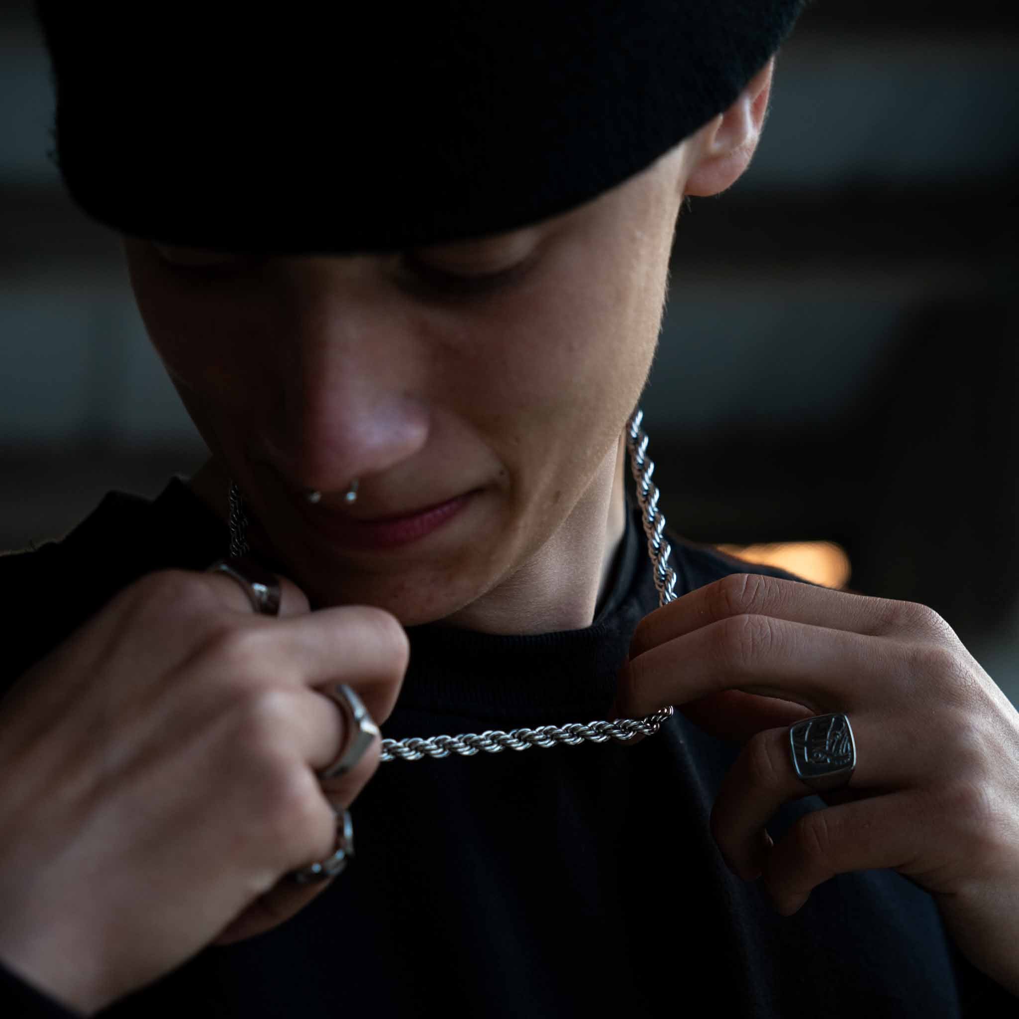 Rope halsband - Silverton