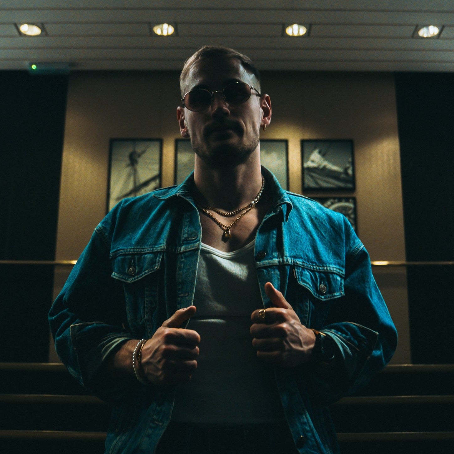 Kattegat Perle halskæde - Guldtonet