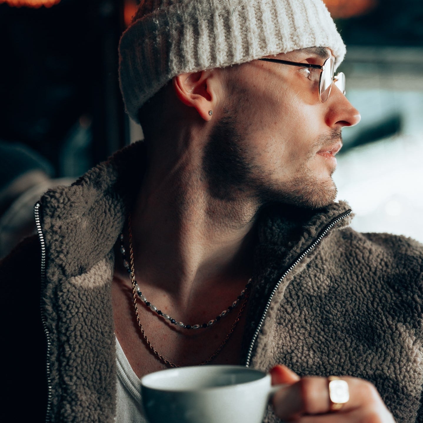 Rope halskæde - Guldbelagt