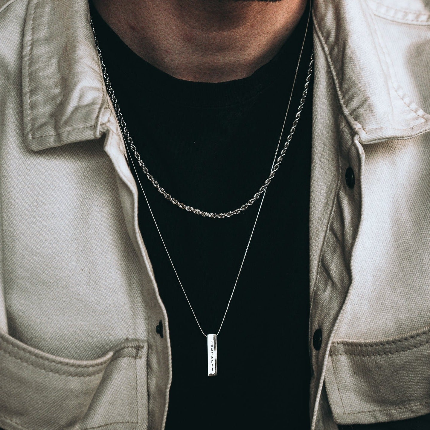 Rope halsband - Silverton