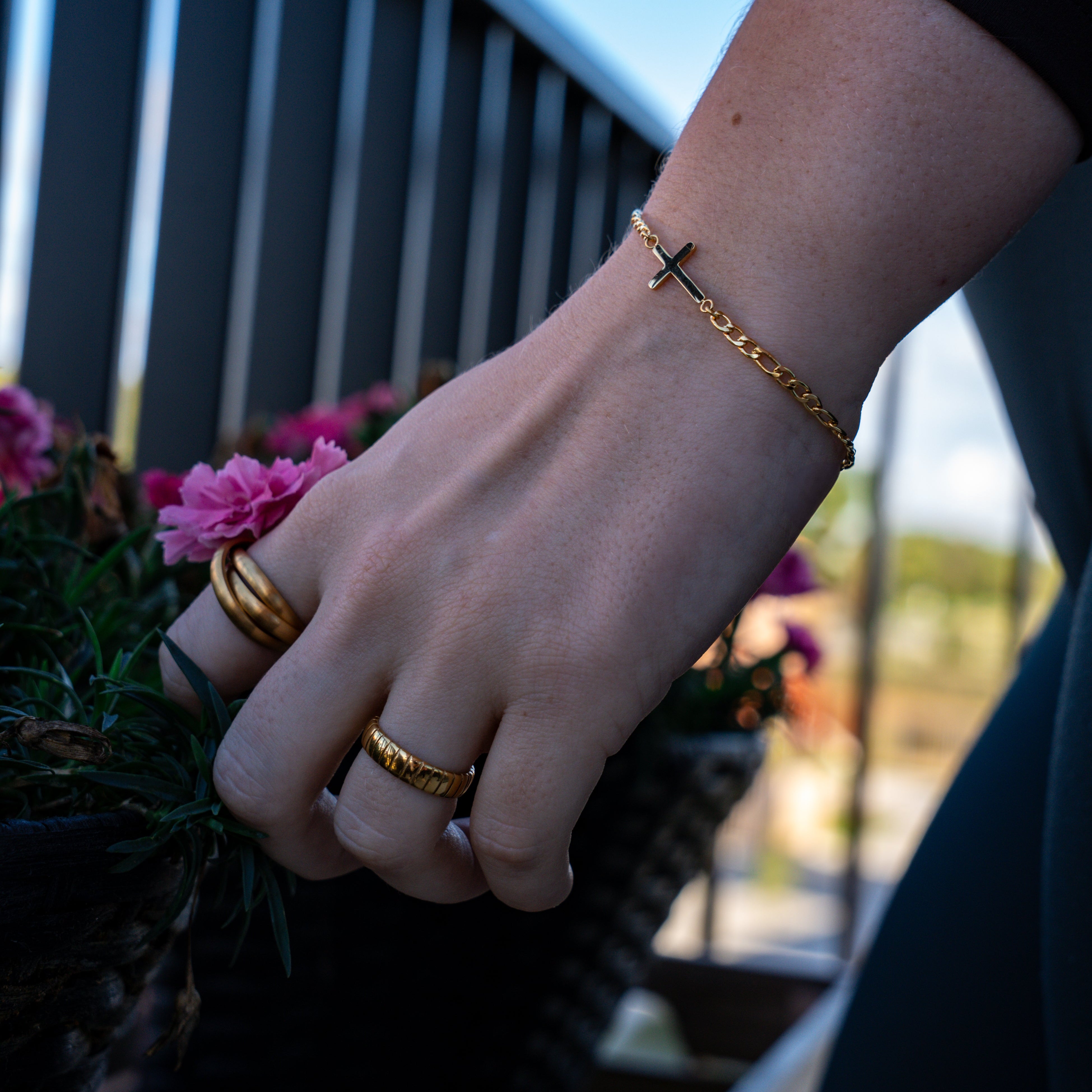 Siempre Cut band - Guldton ring