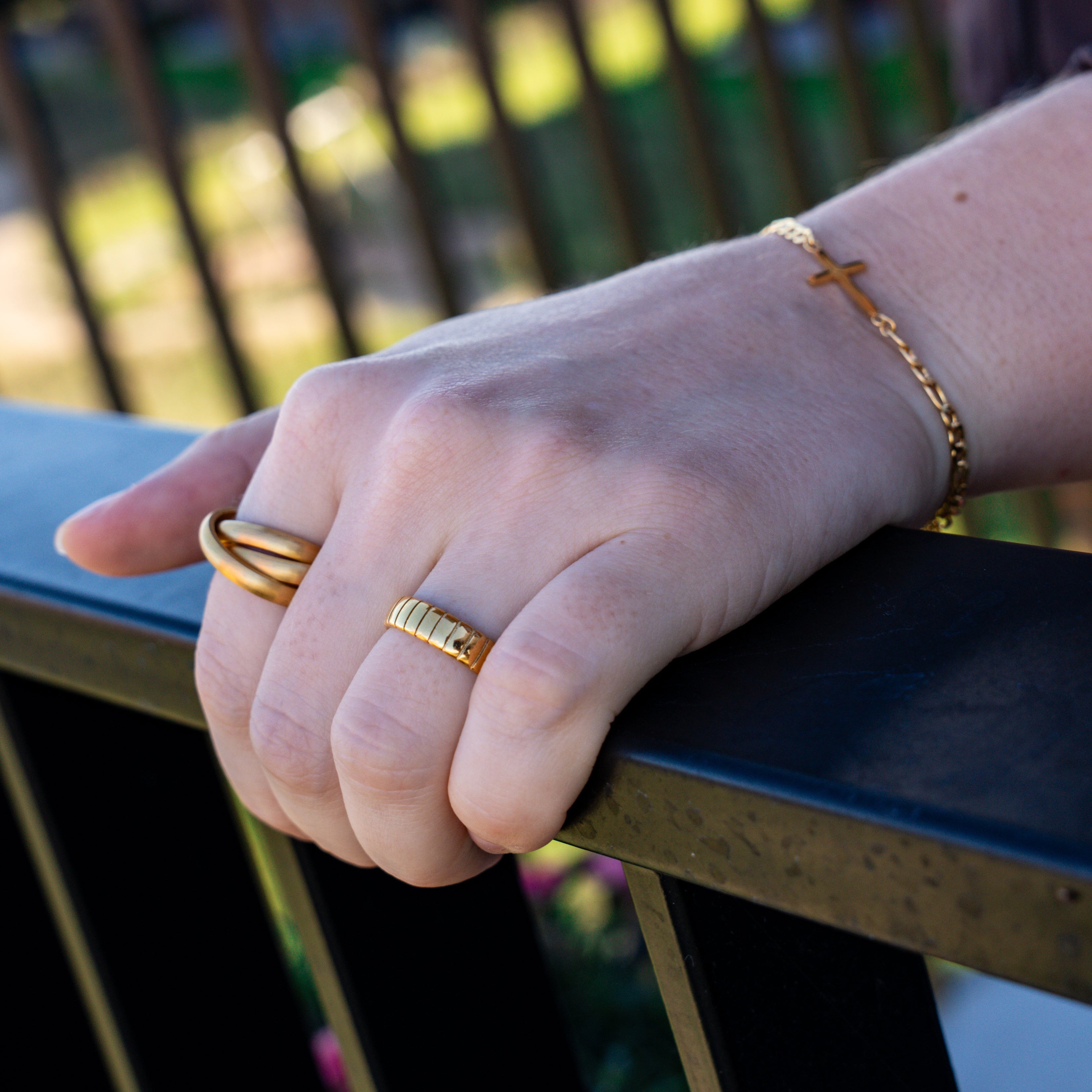 Siempre Cut band - Guldton ring