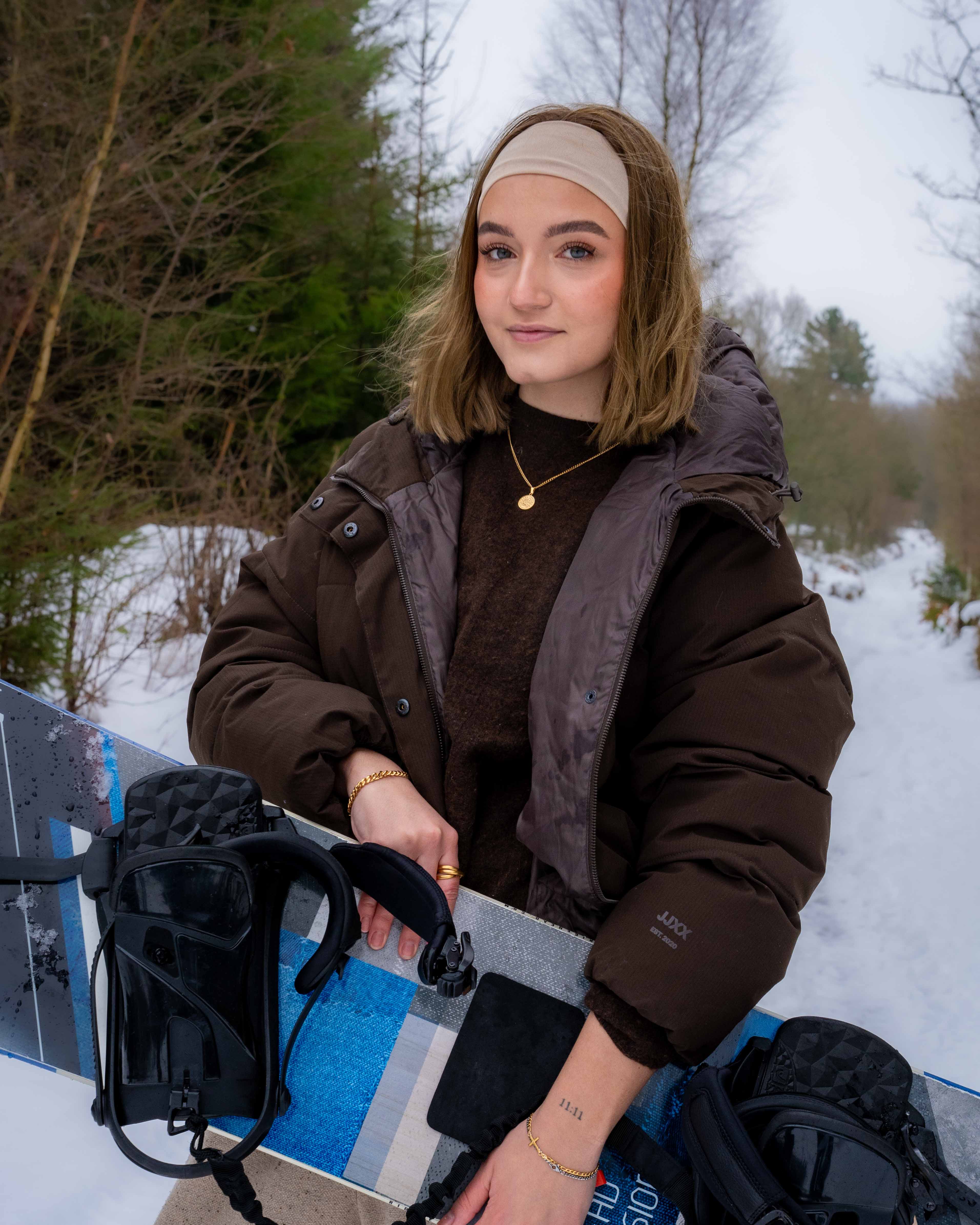 Antique Cross Bracelet - Gold Tone