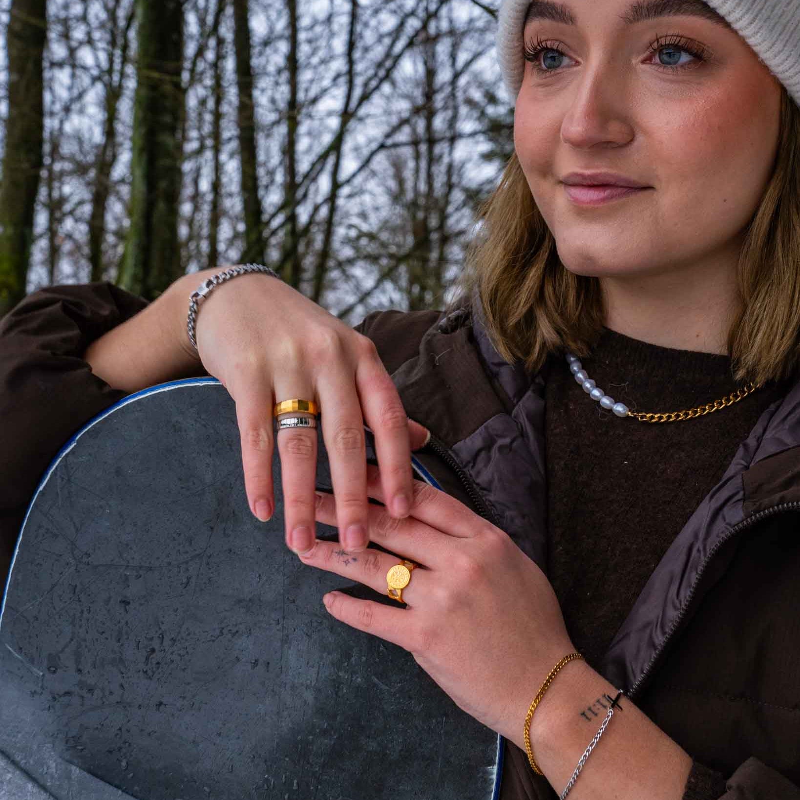 Siempre Cut band - Silverton ring