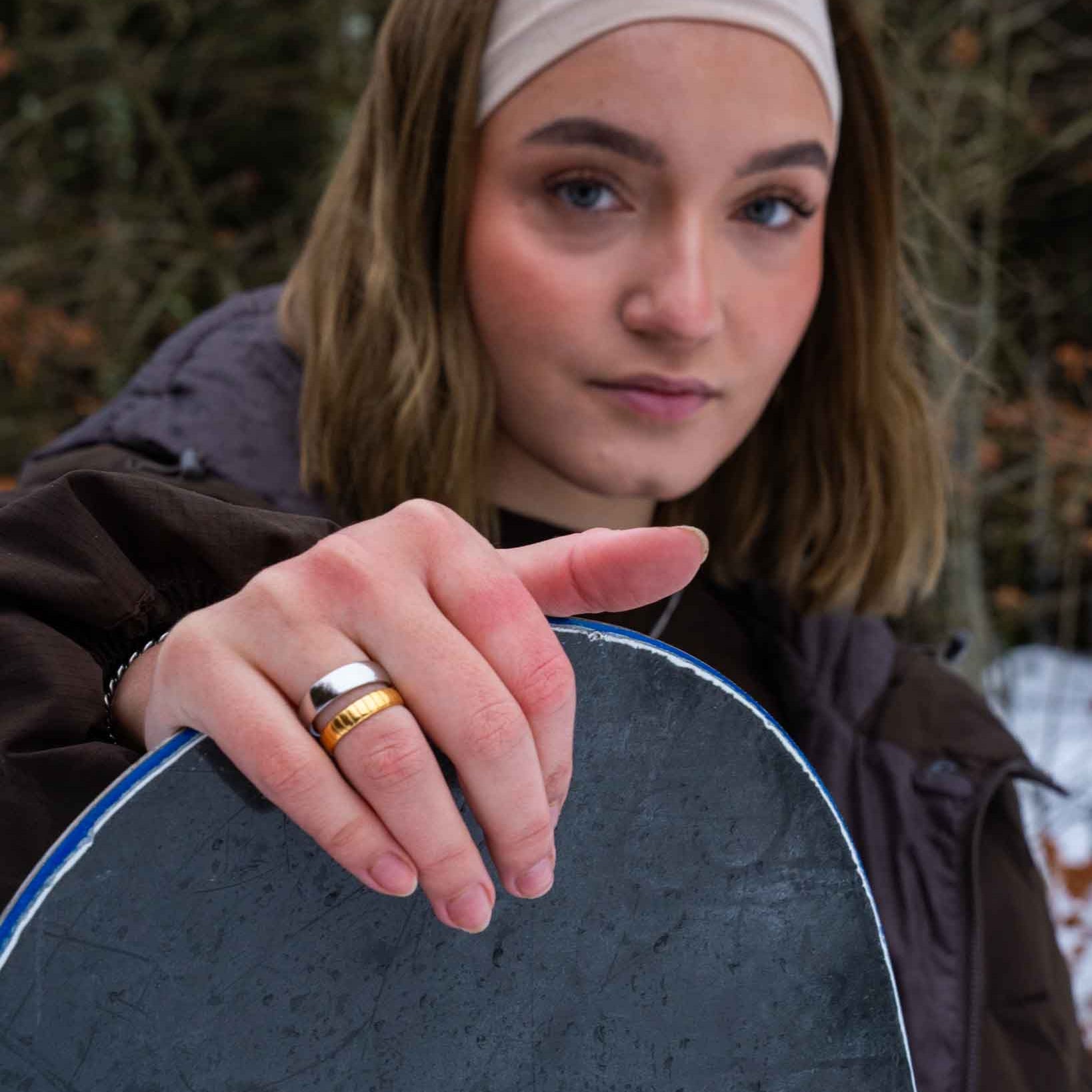 Siempre Cut band - Guldton ring