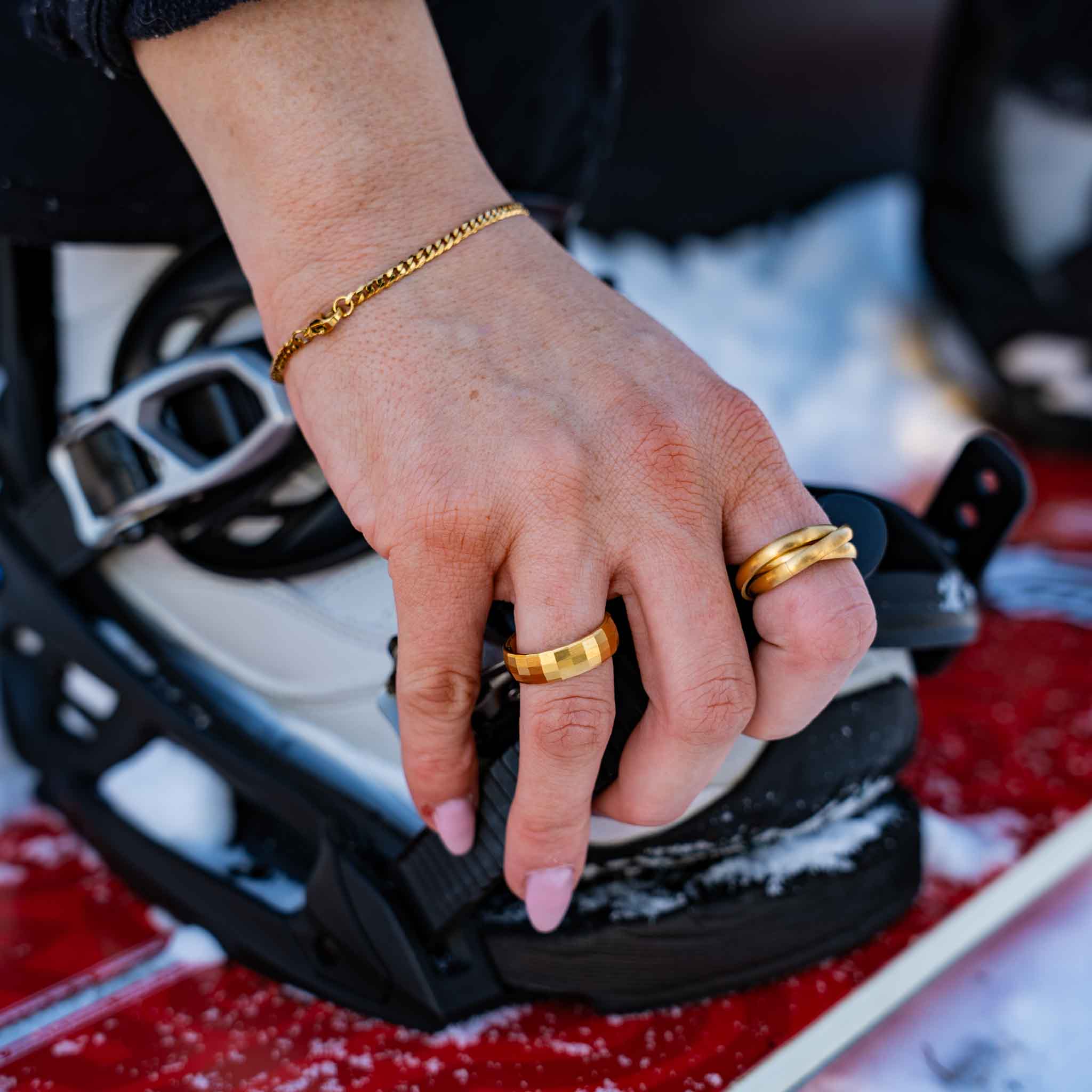 Minimal Sequence armband - Guldton