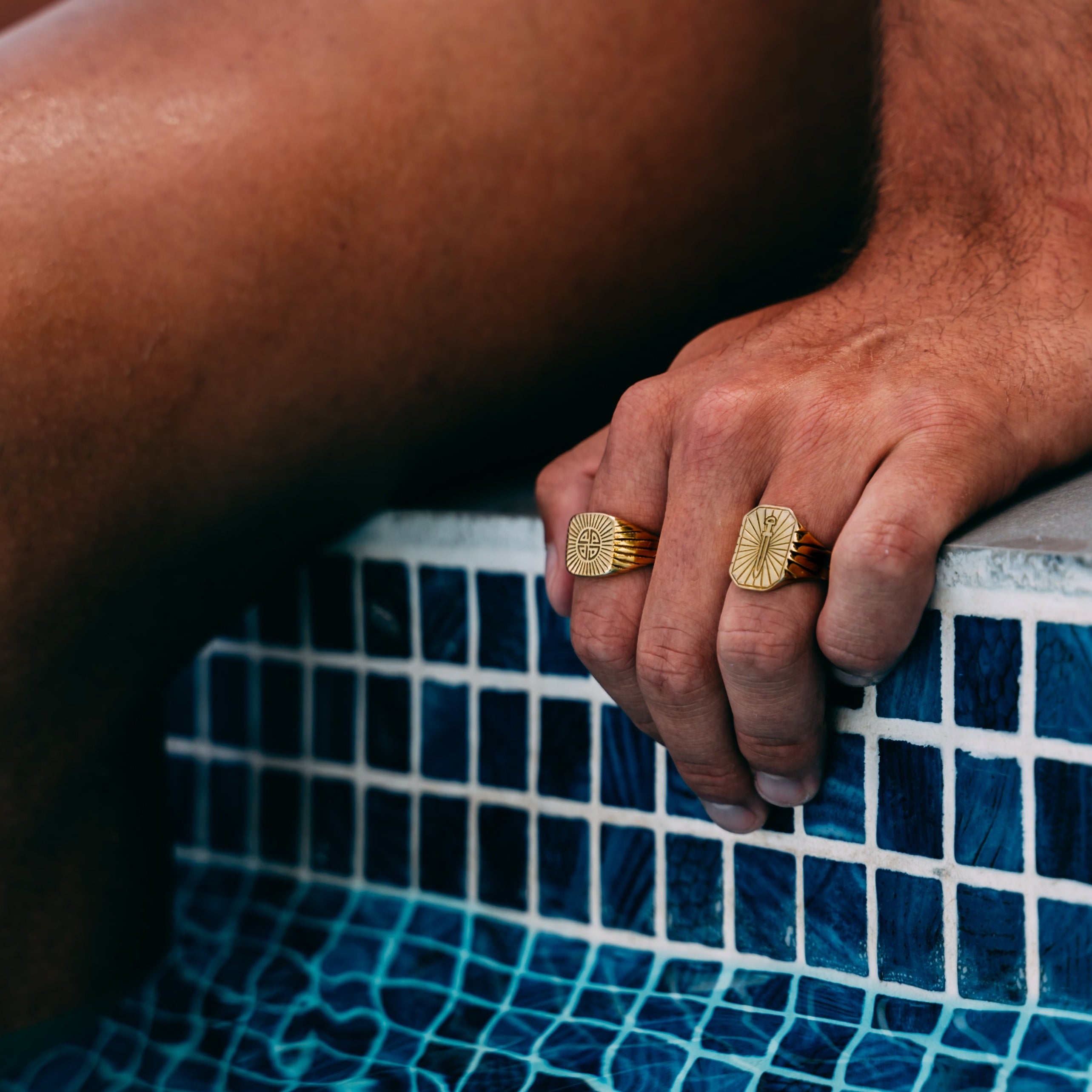 Knot Signature - Ring i guldton