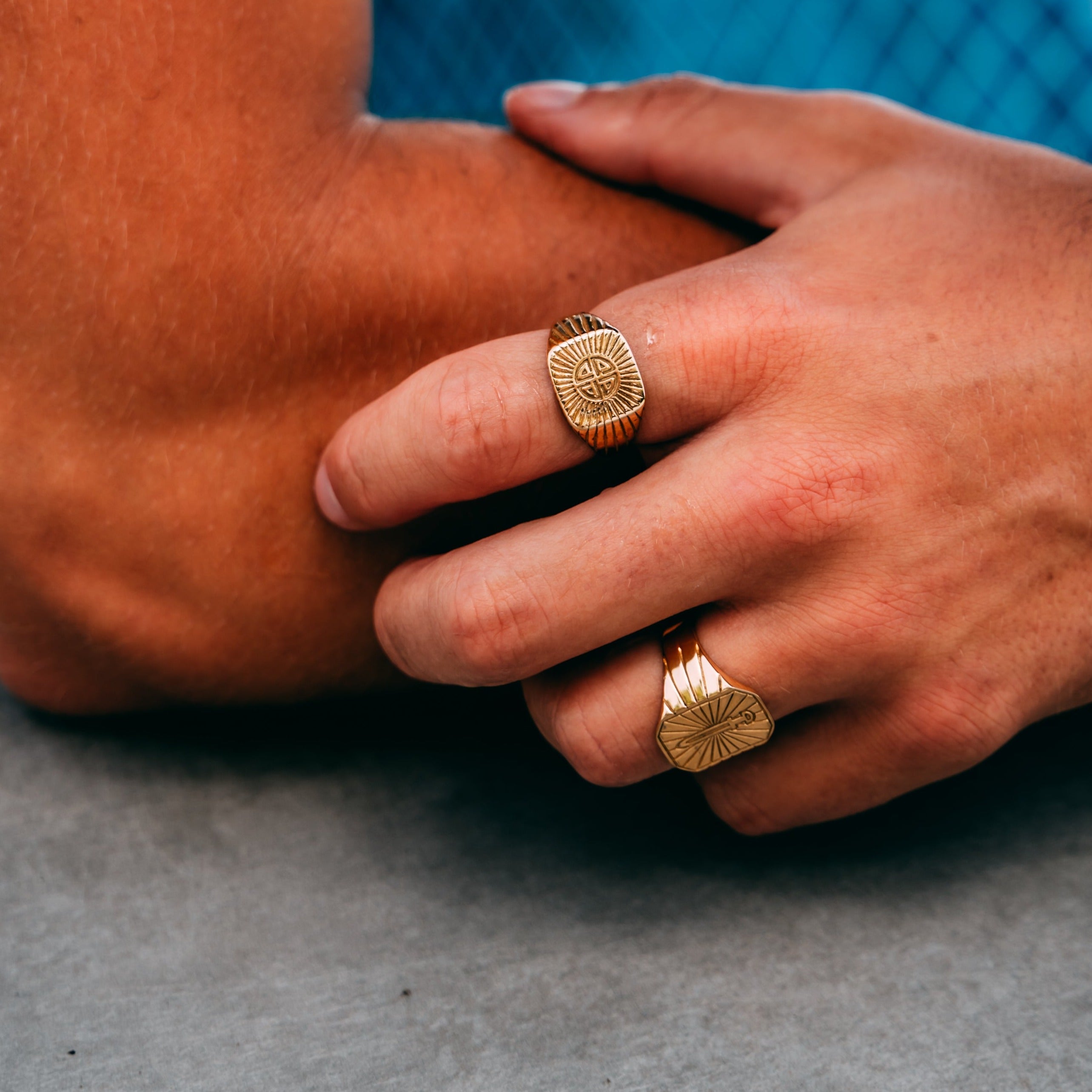 Gungnir Signature - Guldtonad ring