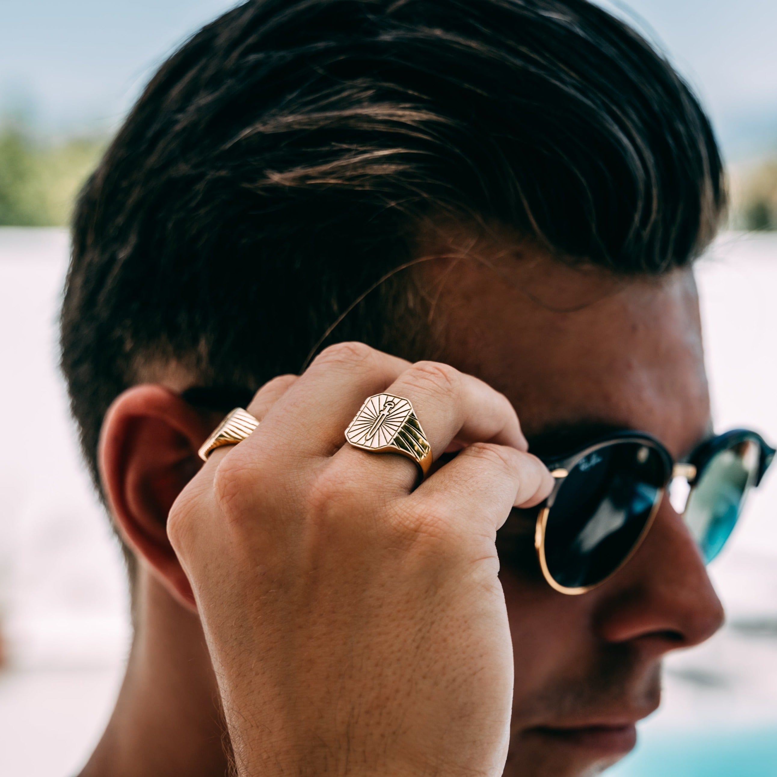 Gungnir Signature - Guldtonad ring