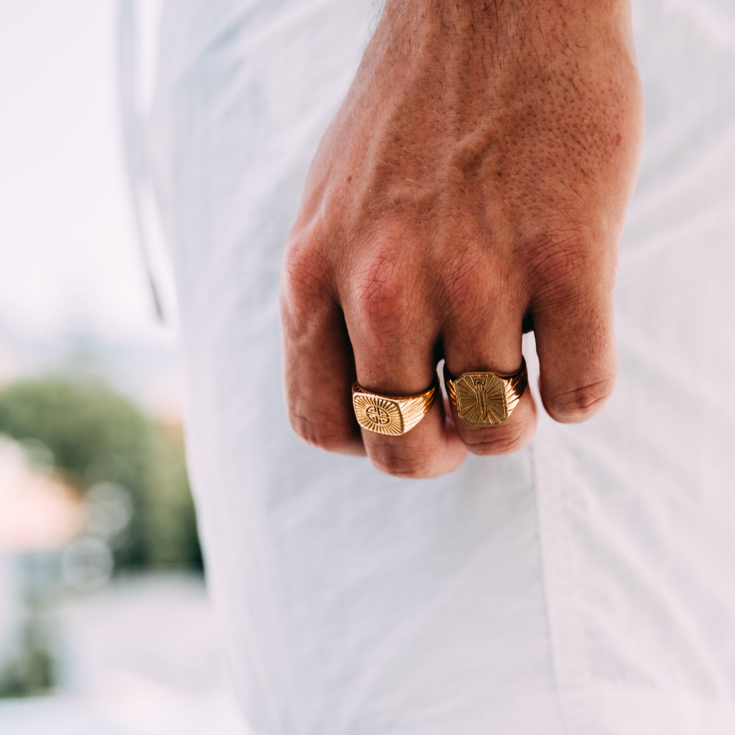 Gungnir Signature - Guldtonad ring