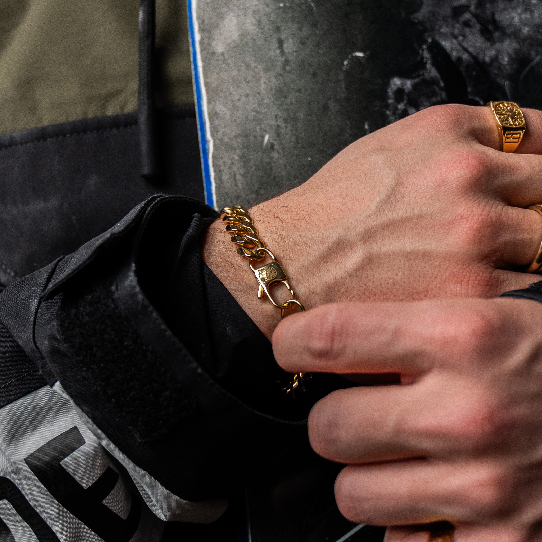 Sequence armband - Guldton