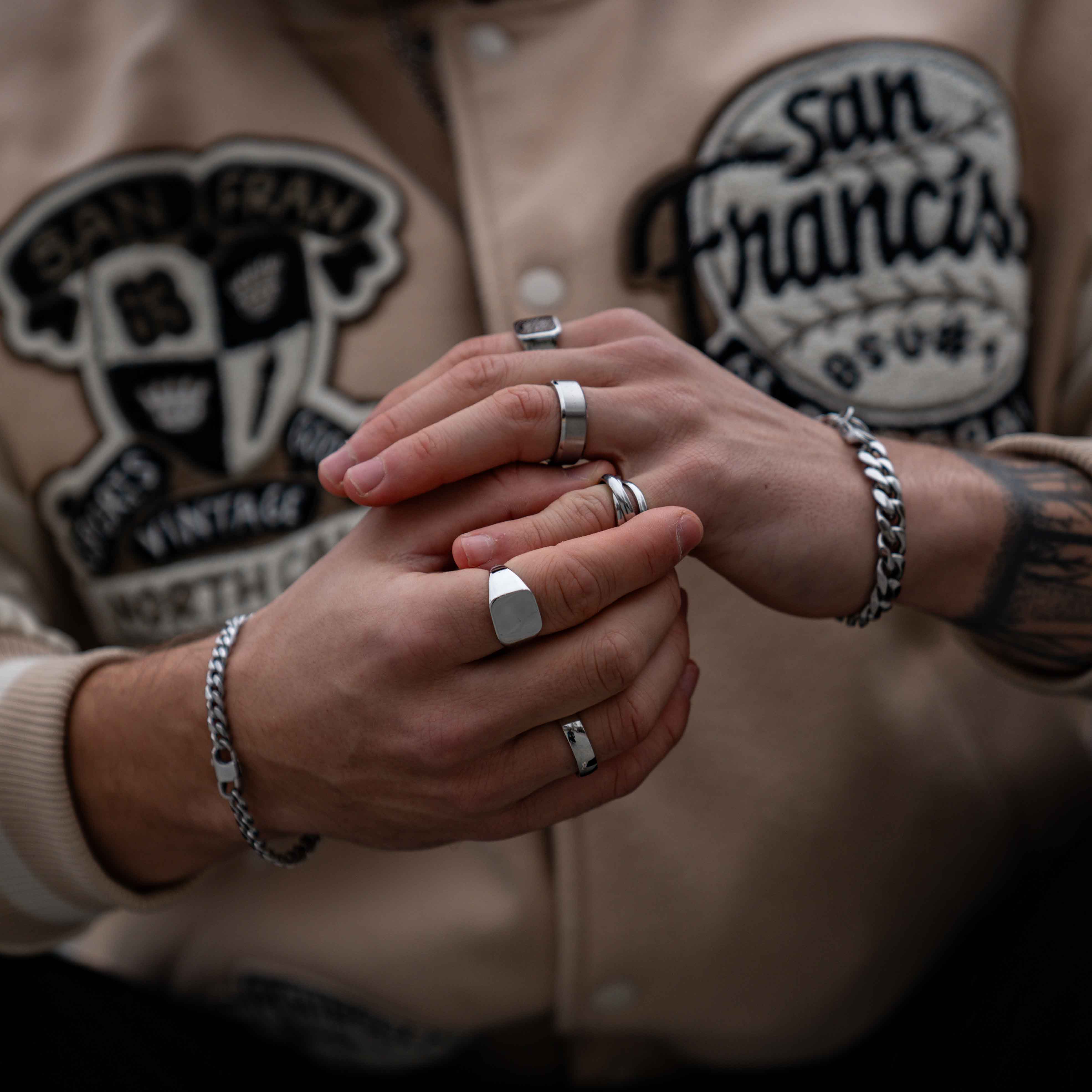 The Foundation Set - Silver-toned