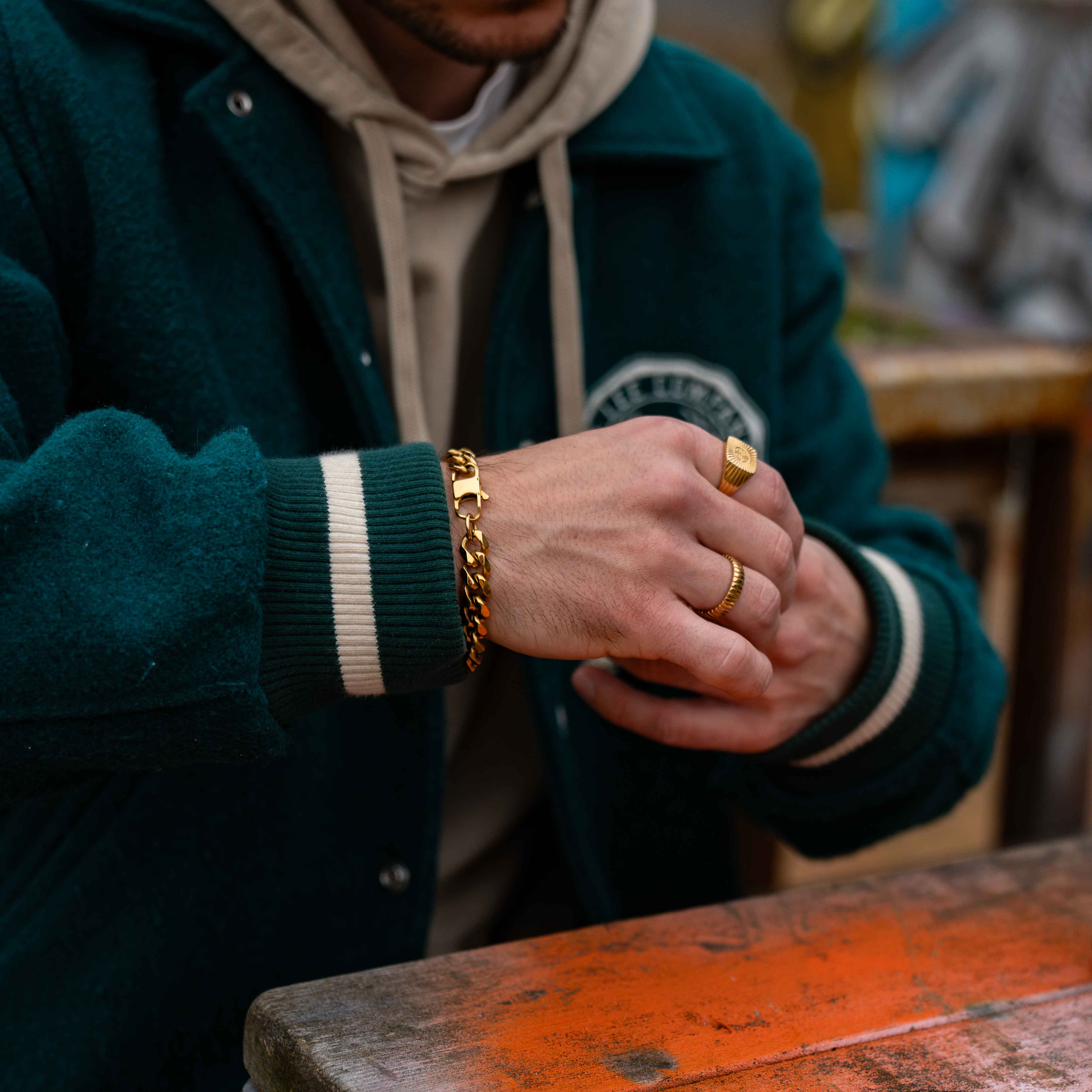 Sequence armband - Guldton