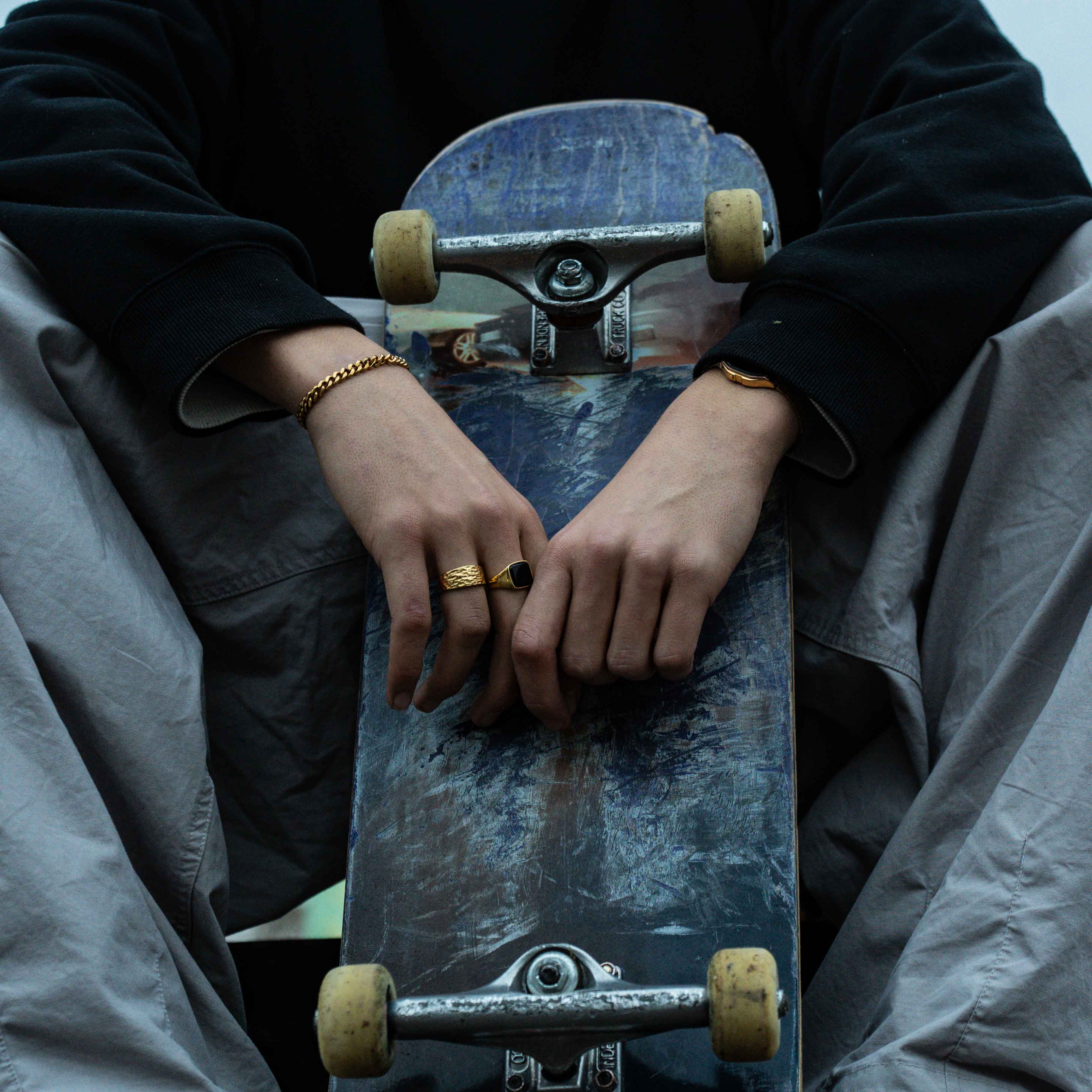 Sequence armband - Guldton