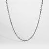 NL Cable necklace - Silver-toned