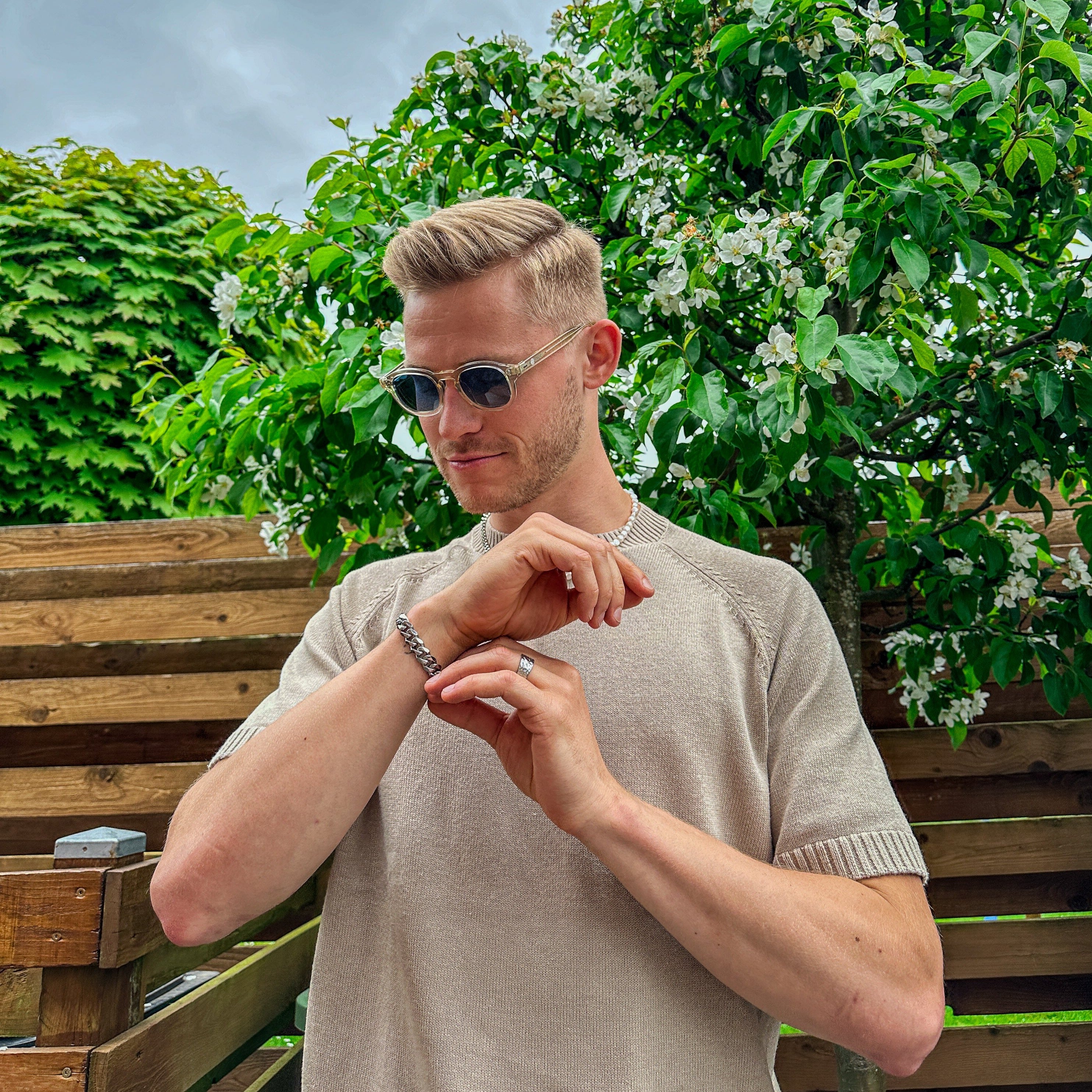 Sequence bracelet - Silver-toned