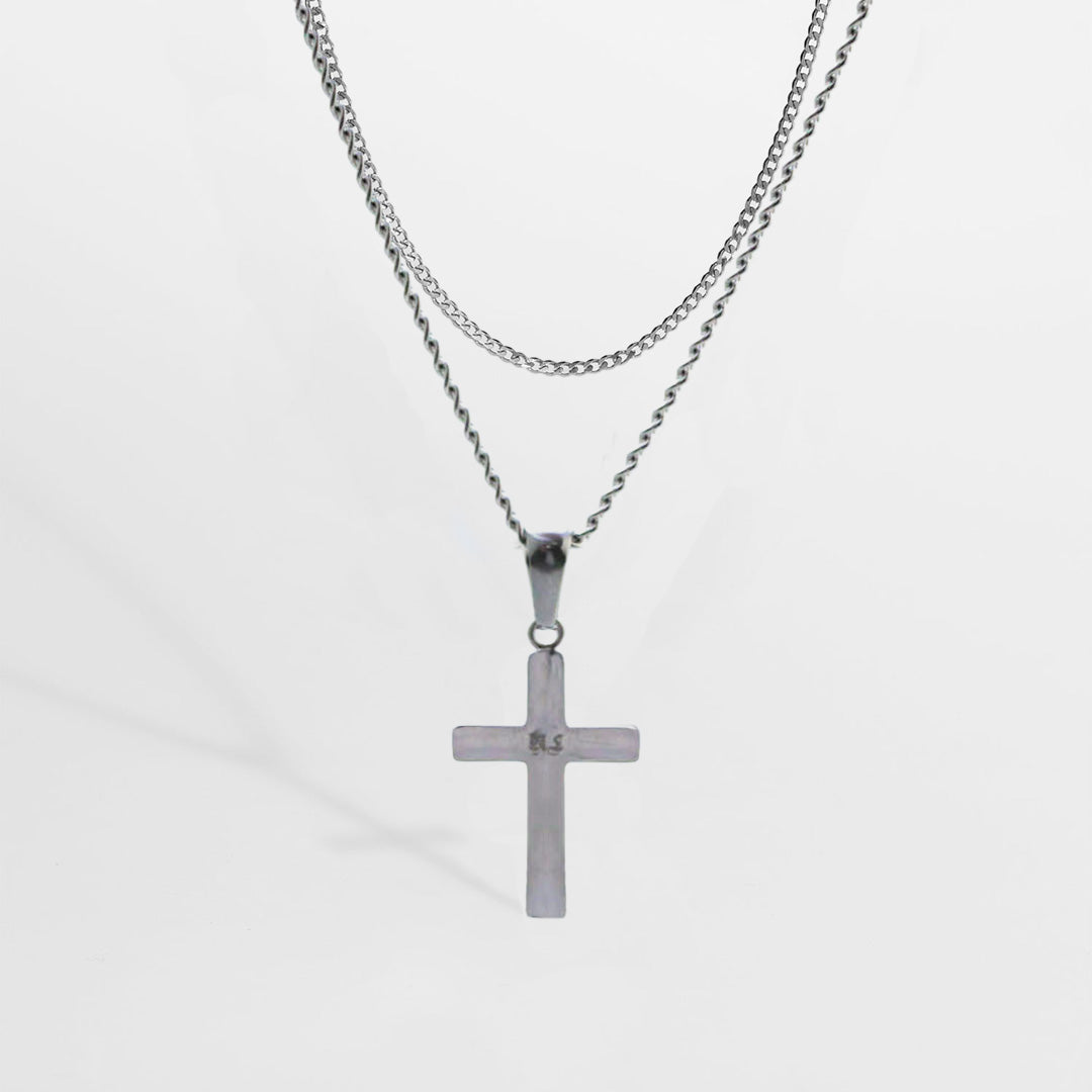 The Pillar Set - Silver-toned
