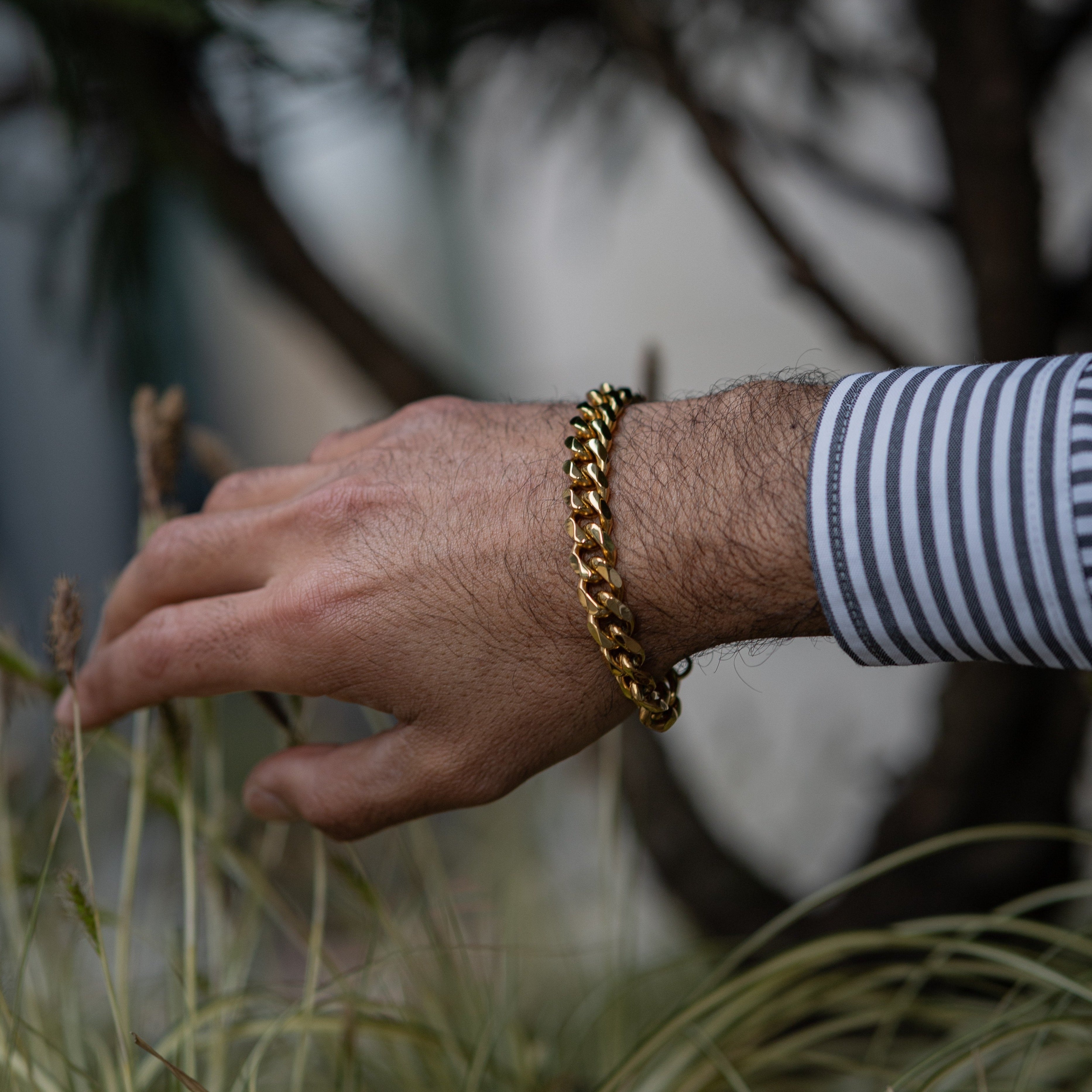 Sequence armband - Guldton