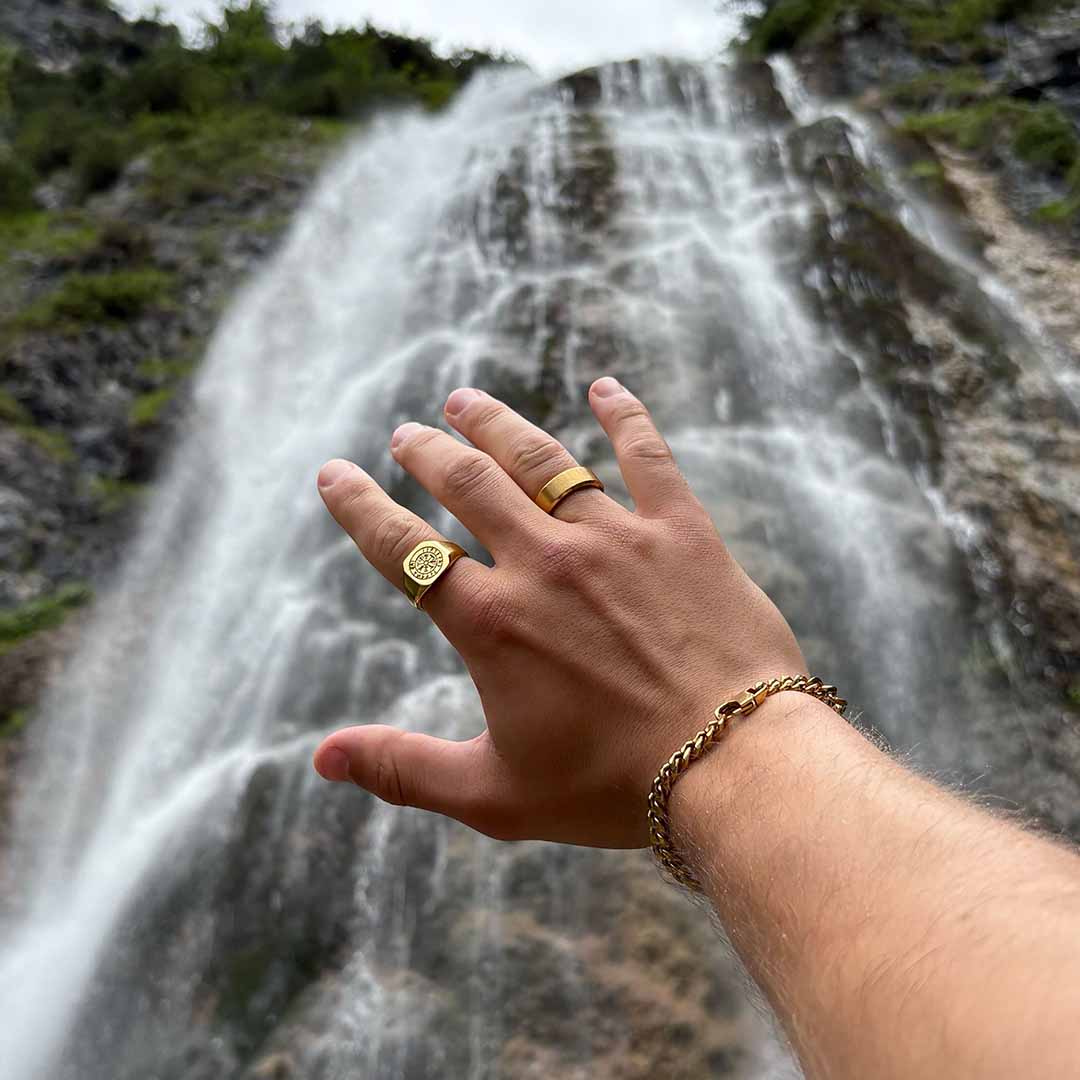 The Northguard Set - Gold-toned