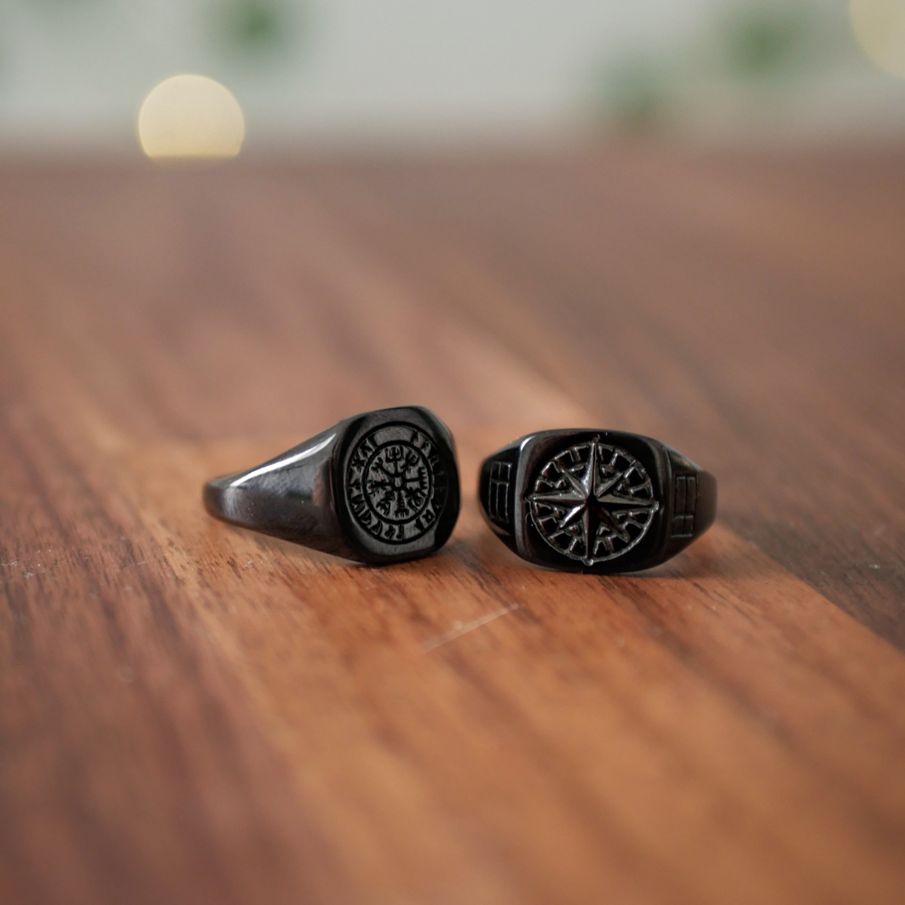 Compass Signature - Svart ring