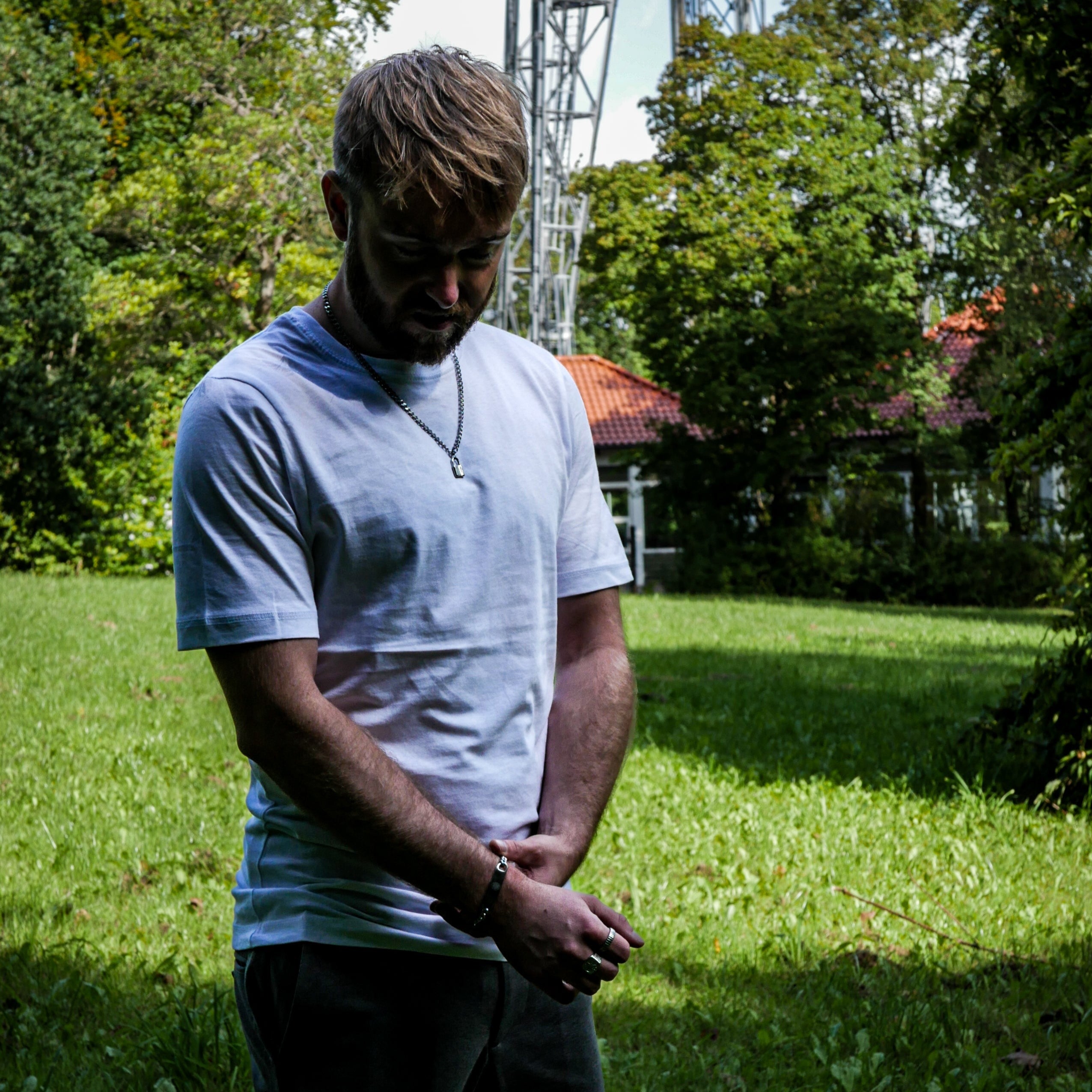 NL Sequence Tag bracelet - Silver-toned