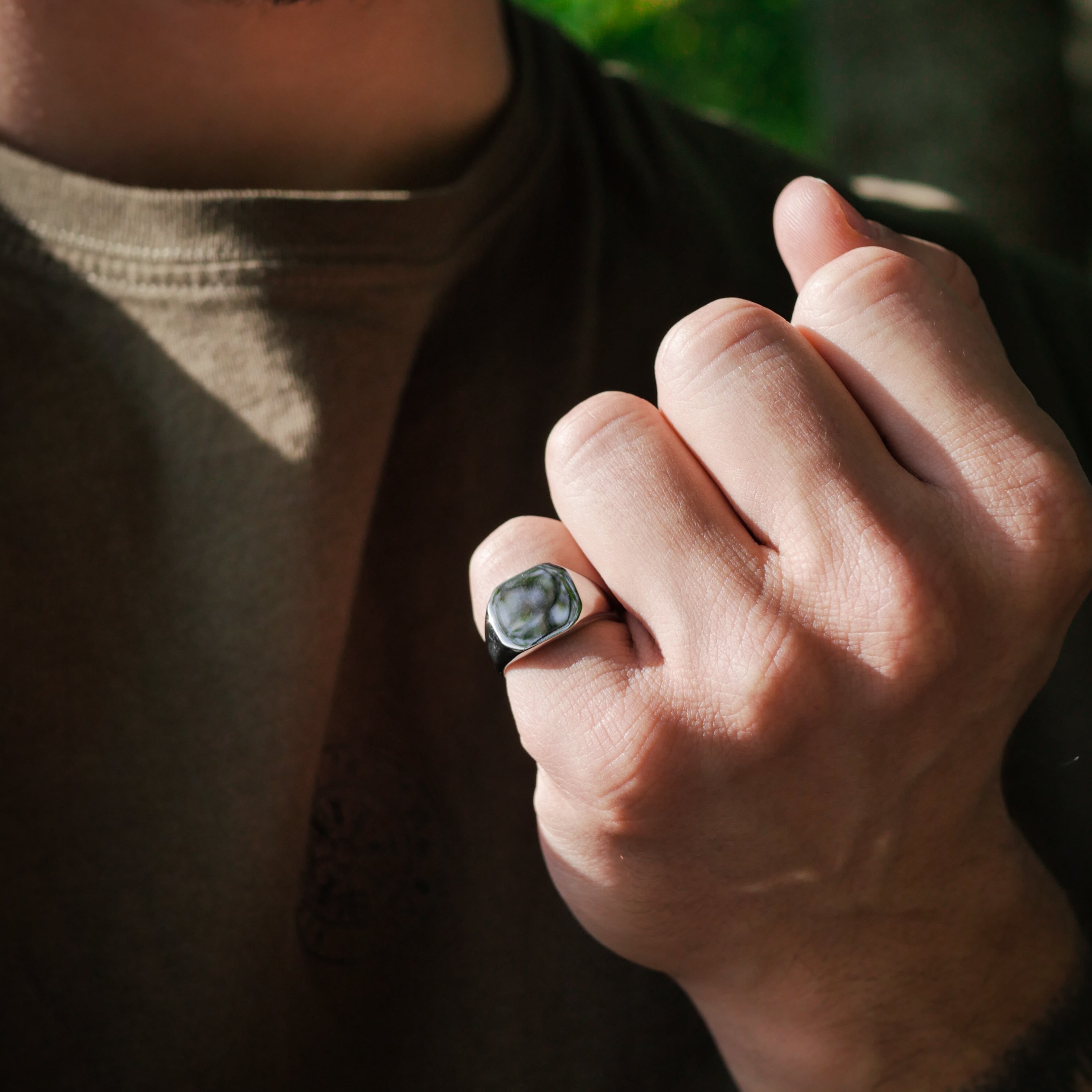 Classic Signature - Silver Tone Ring