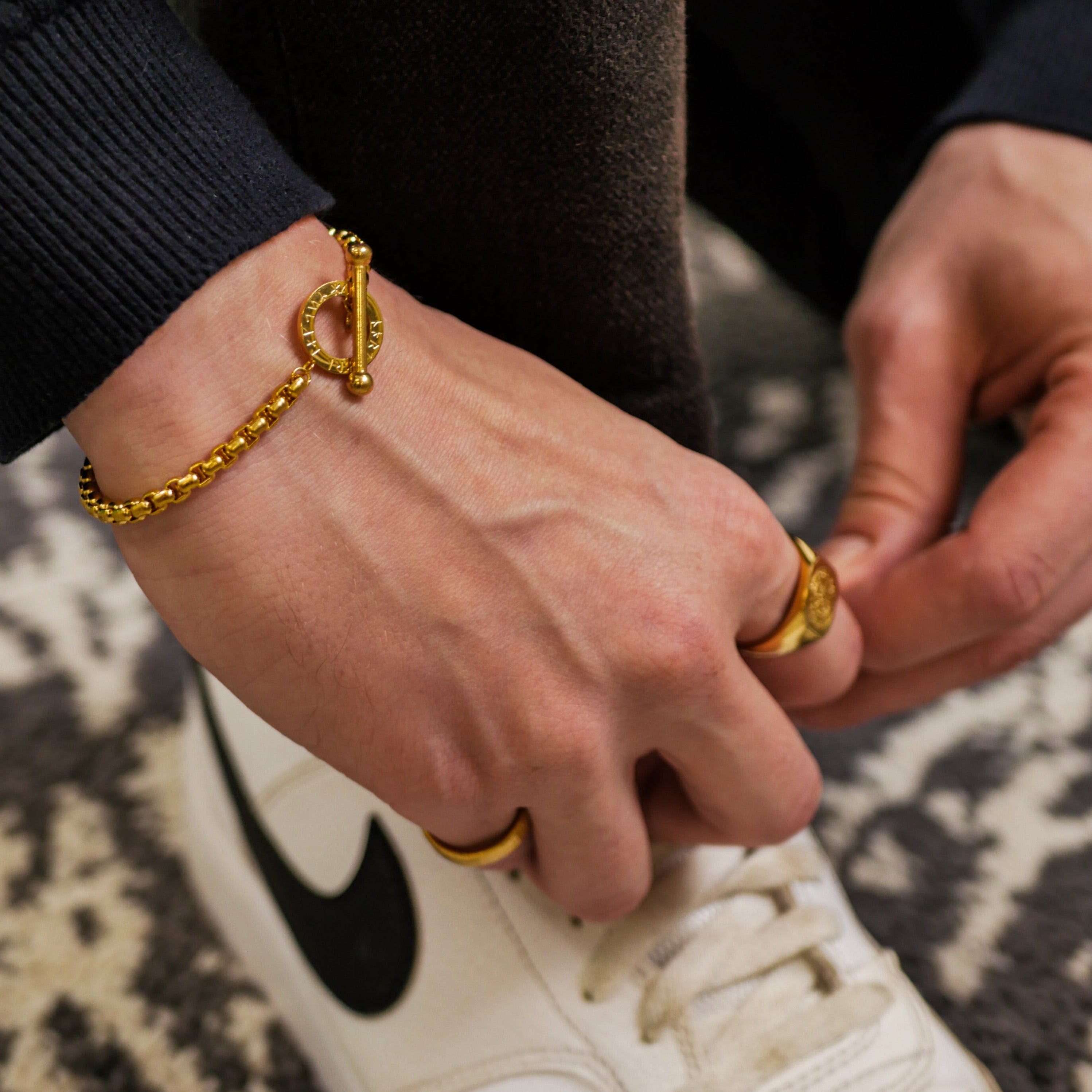 Ragnar armband - Guldton