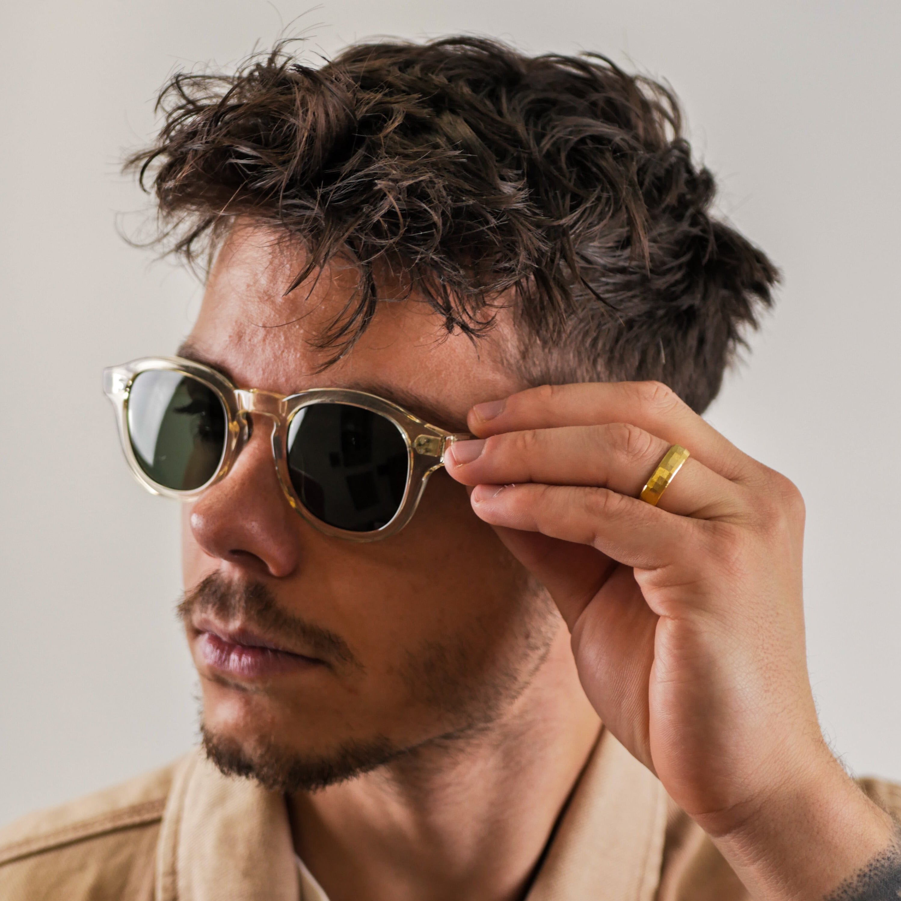 Siempre Cushion band - Guldtbelagt ring