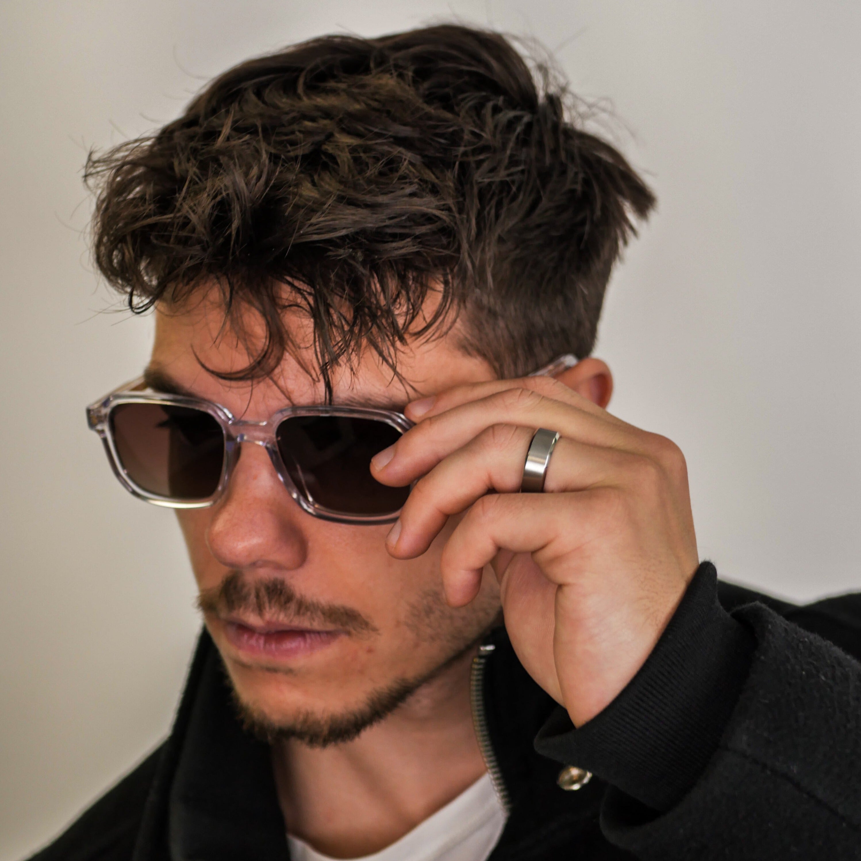 Siempre Vegvisir band - Silvertonad ring