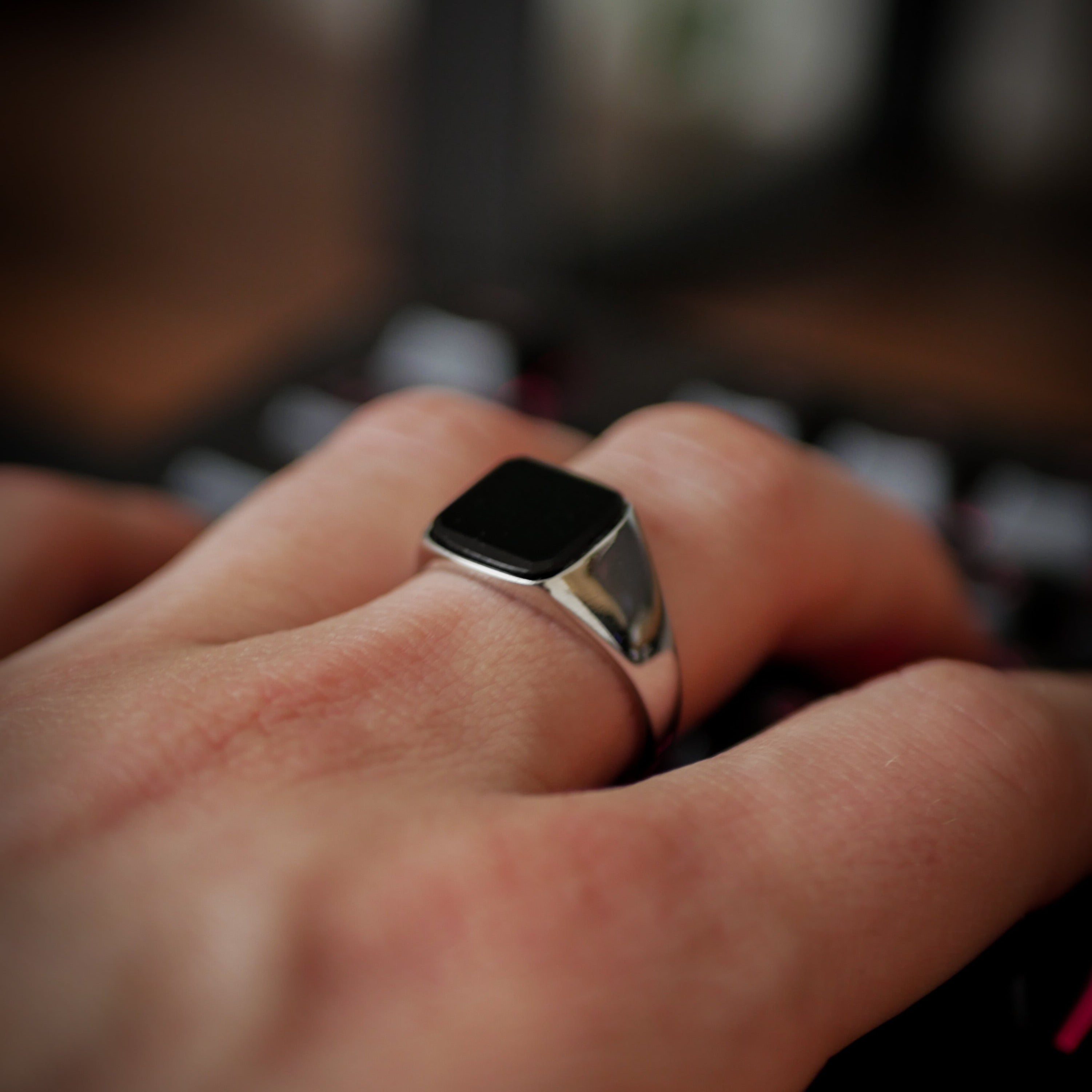 Black Onyx Signature - Silverton ring
