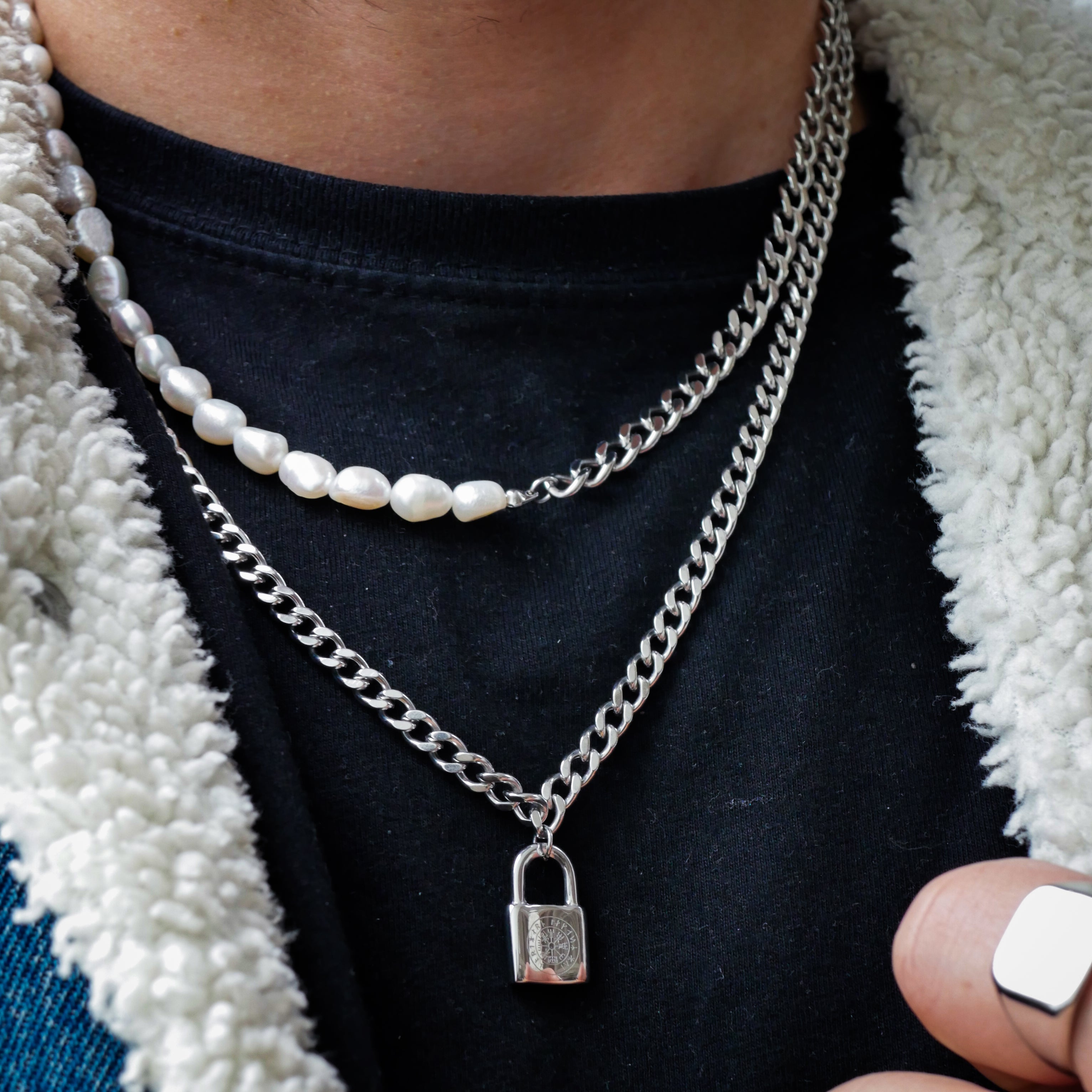 The Oath Set - Silver-toned