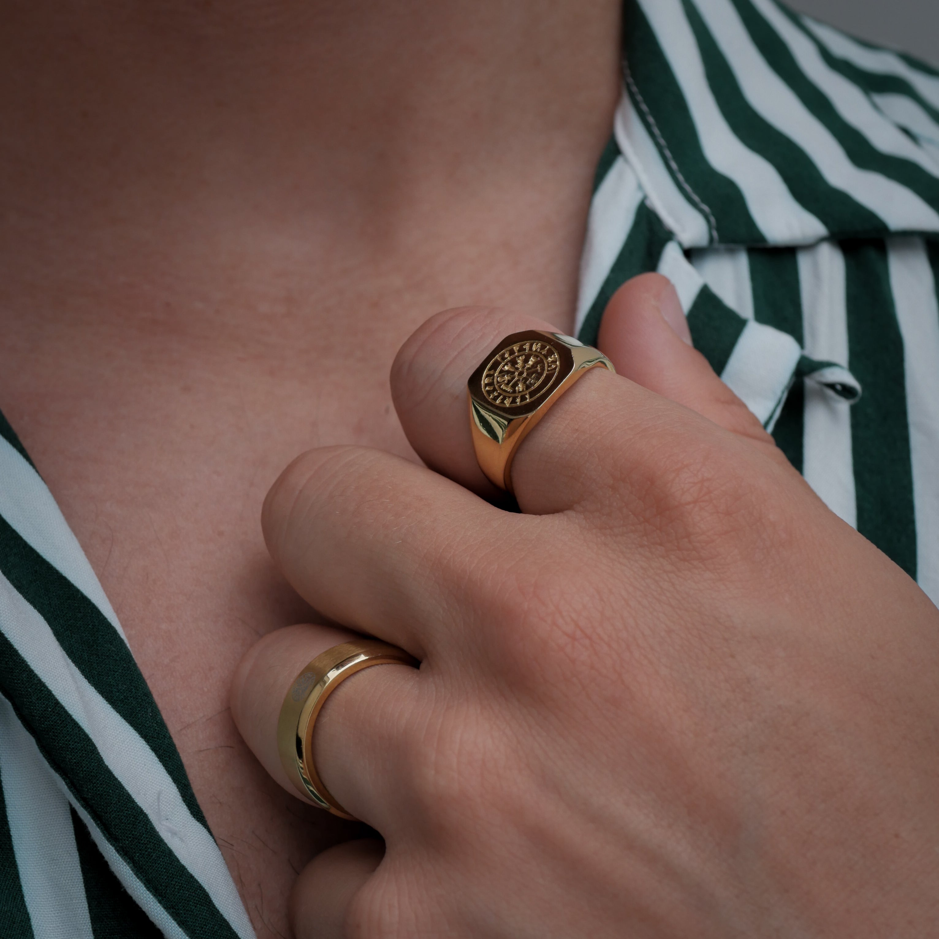 The Northguard Set - Gold-toned