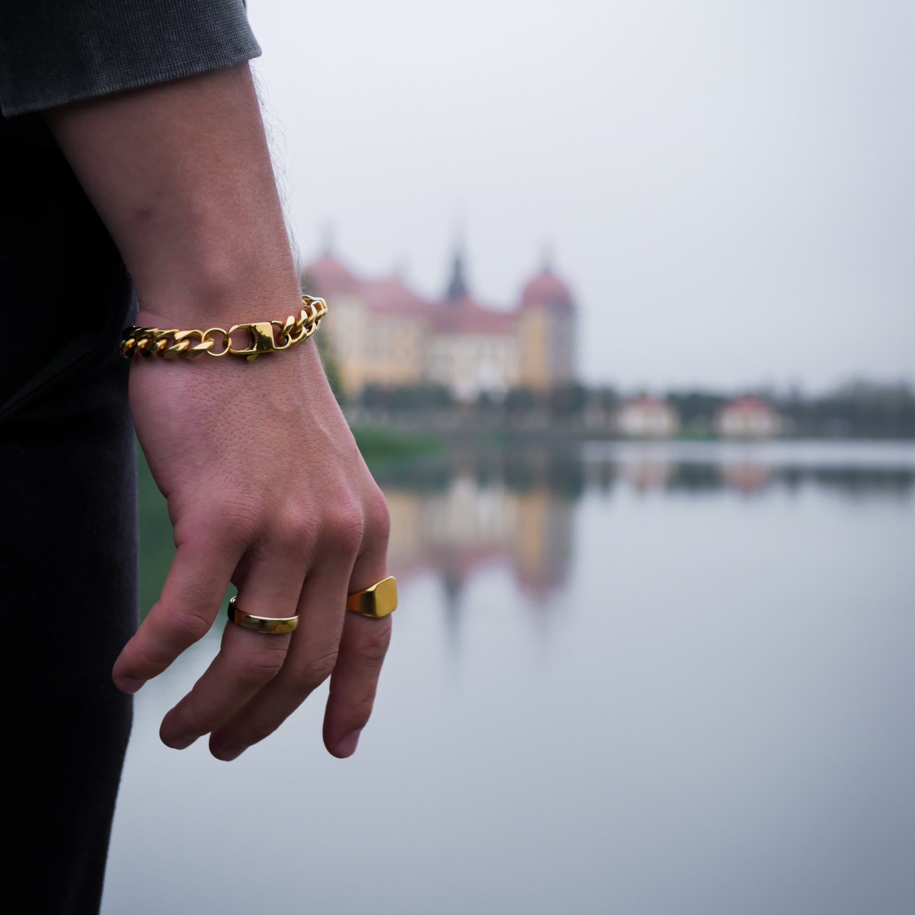 SIEMPRE BAND RING (GULD)
