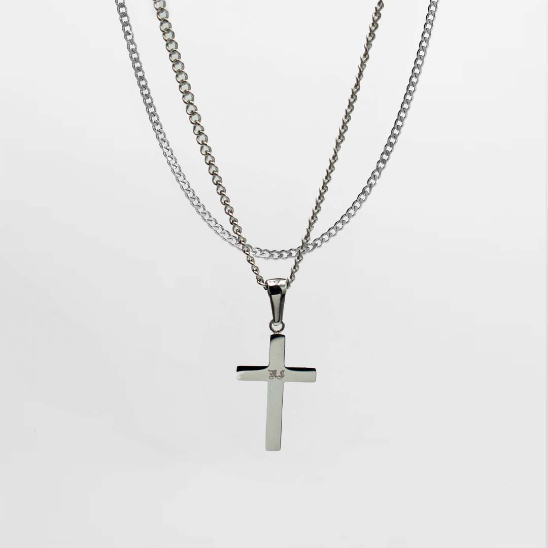 The Pillar Set - Silver-toned