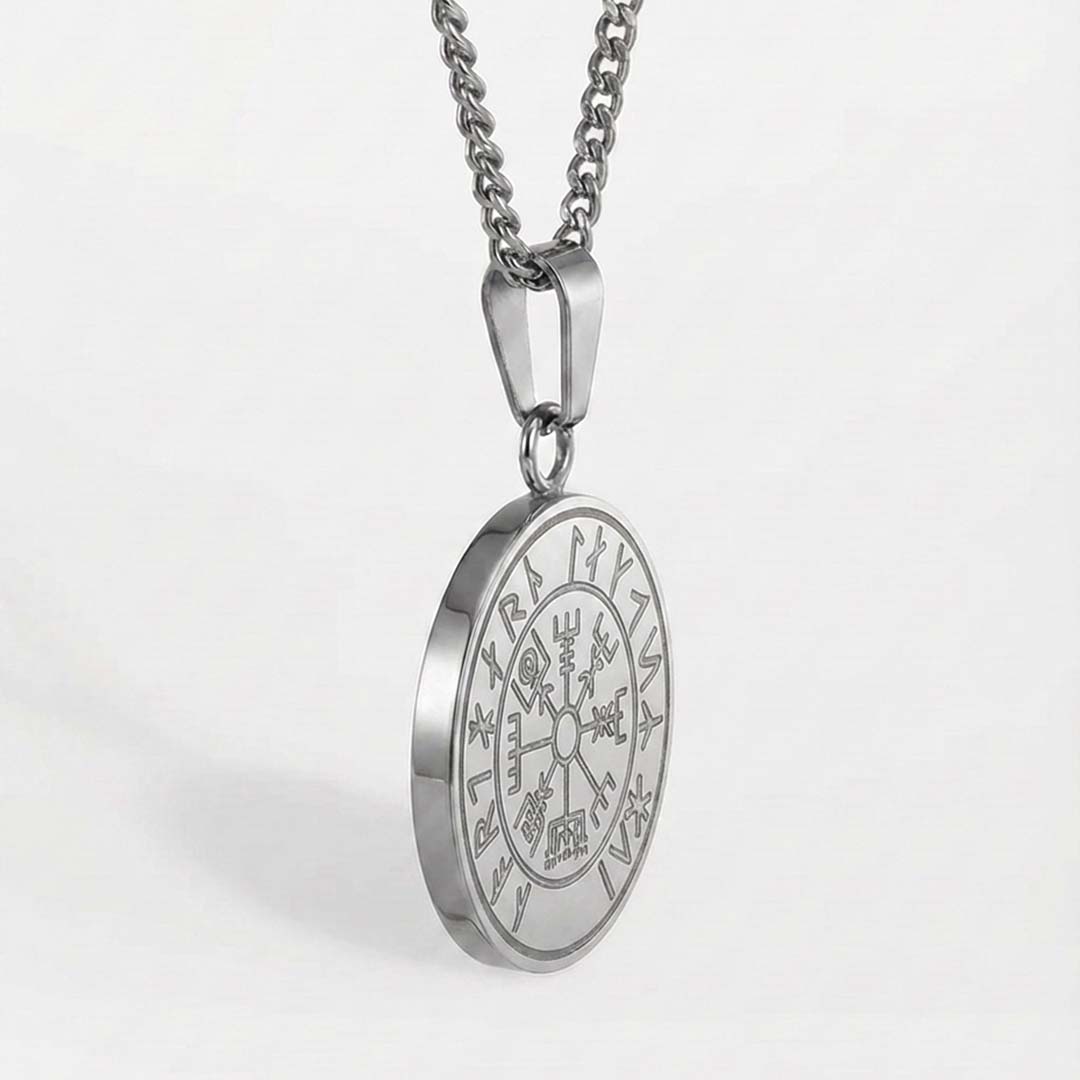 Vegvisir halsband - Silverton