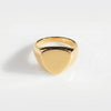 CLASSIC POLYGON SIGNET RING (GULD)