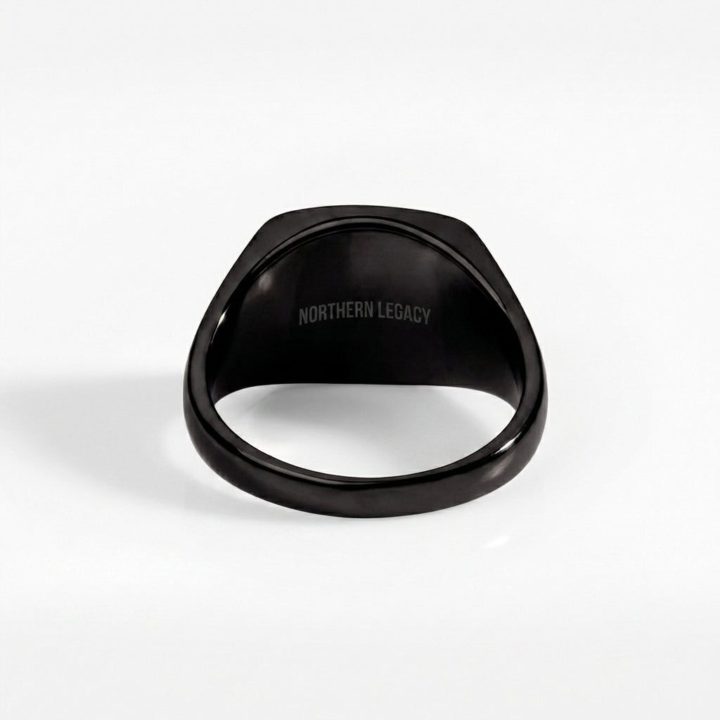 Compass Signature - Svart ring