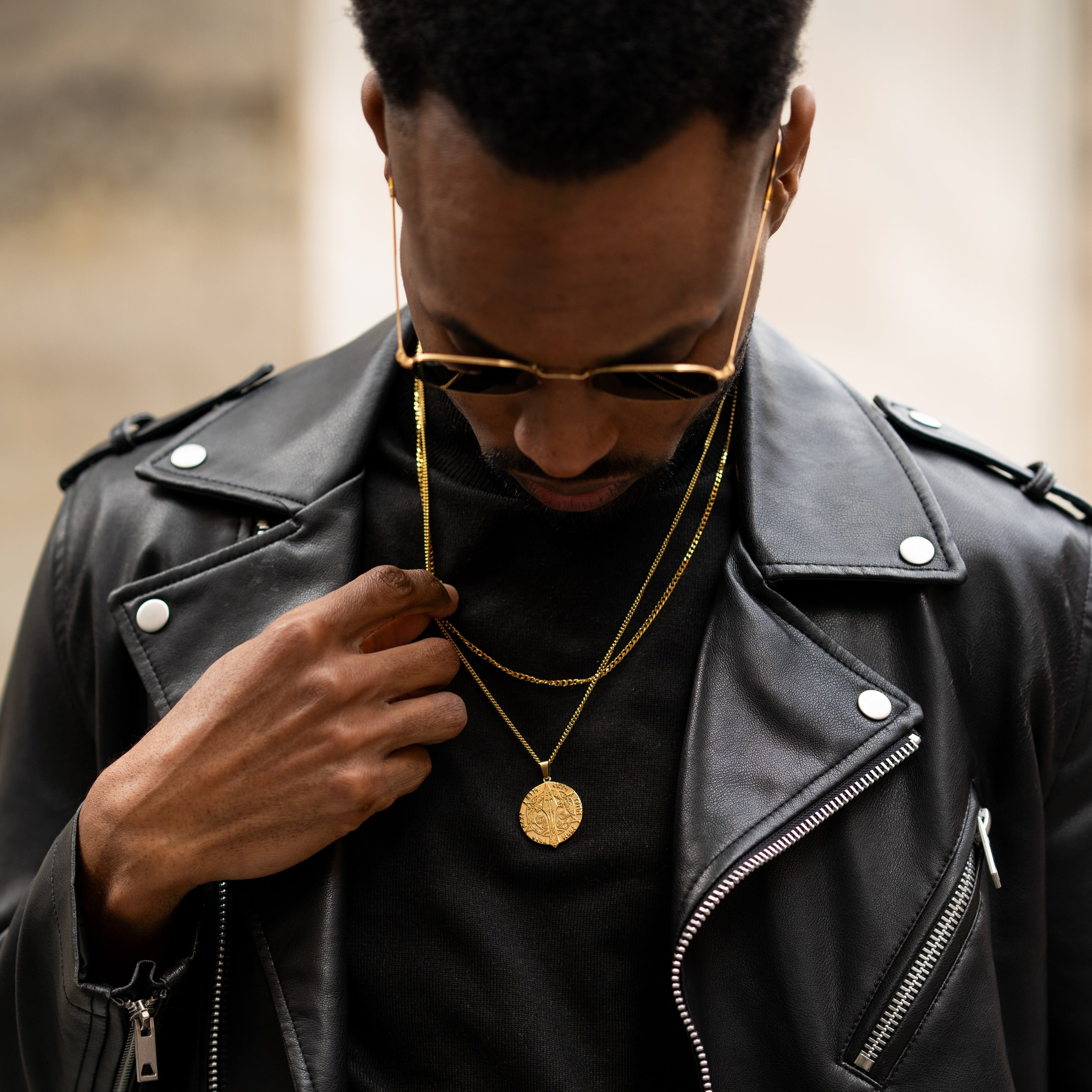 Minimal Sequence halsband - Guld ton