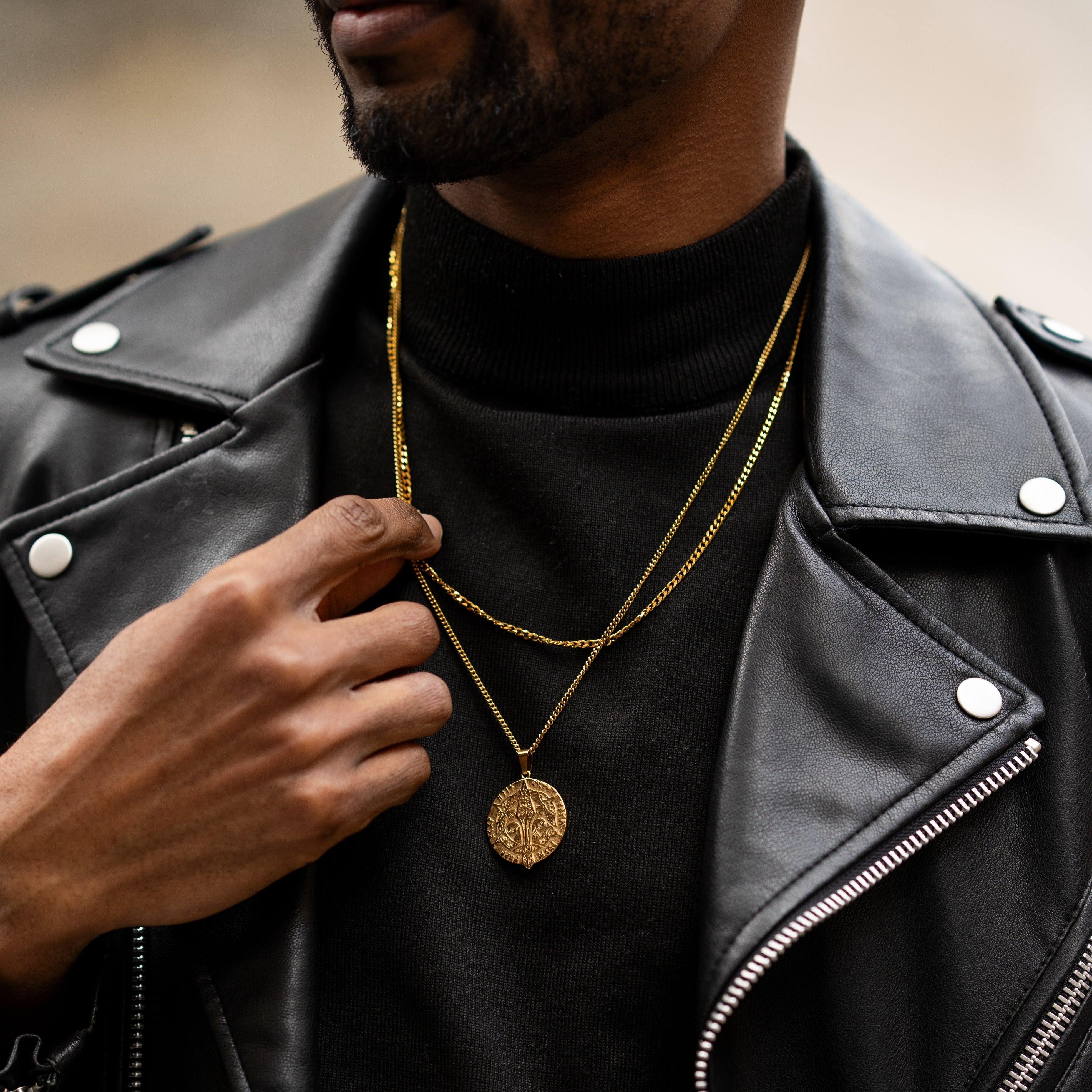 Minimal Sequence halsband - Guld ton