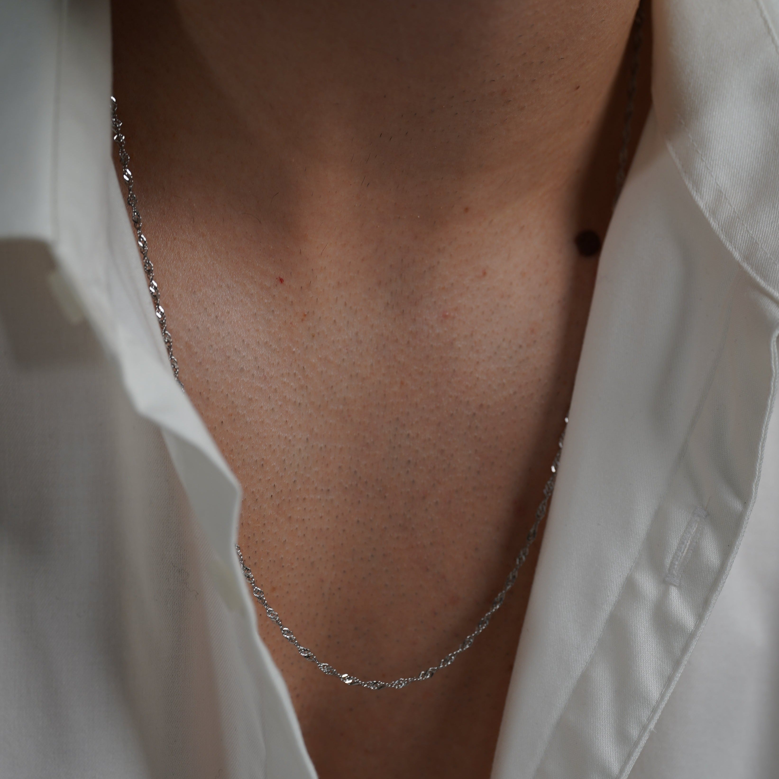 Vintage chain - Sølvtonet
