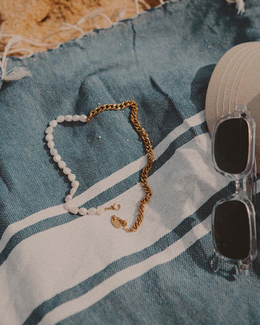 NL Kattegat Pearl pendant - Gold-toned