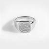 Vegvisir Signature - Silvertonad ring